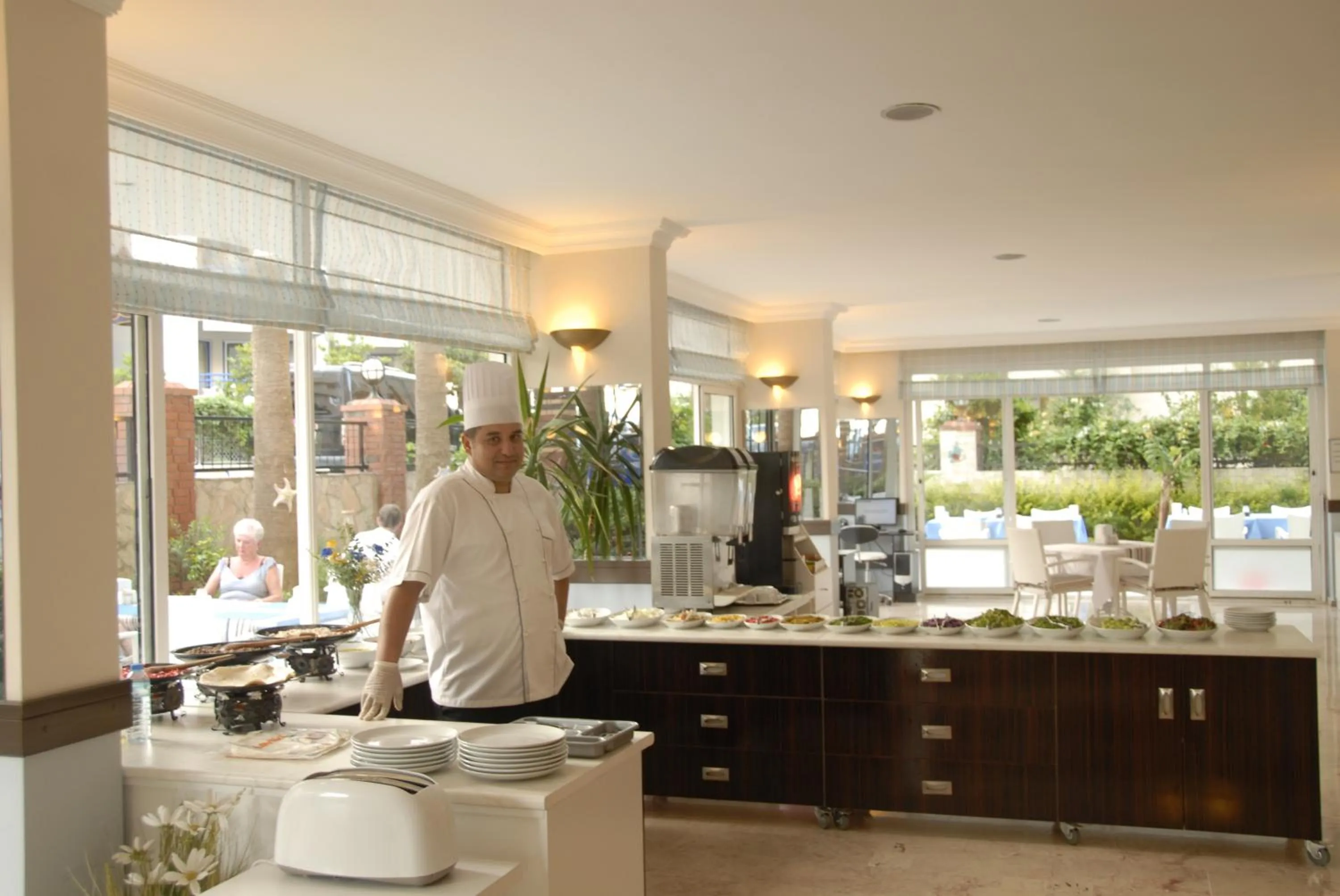 Food and drinks in Belle Ocean Apart Otel