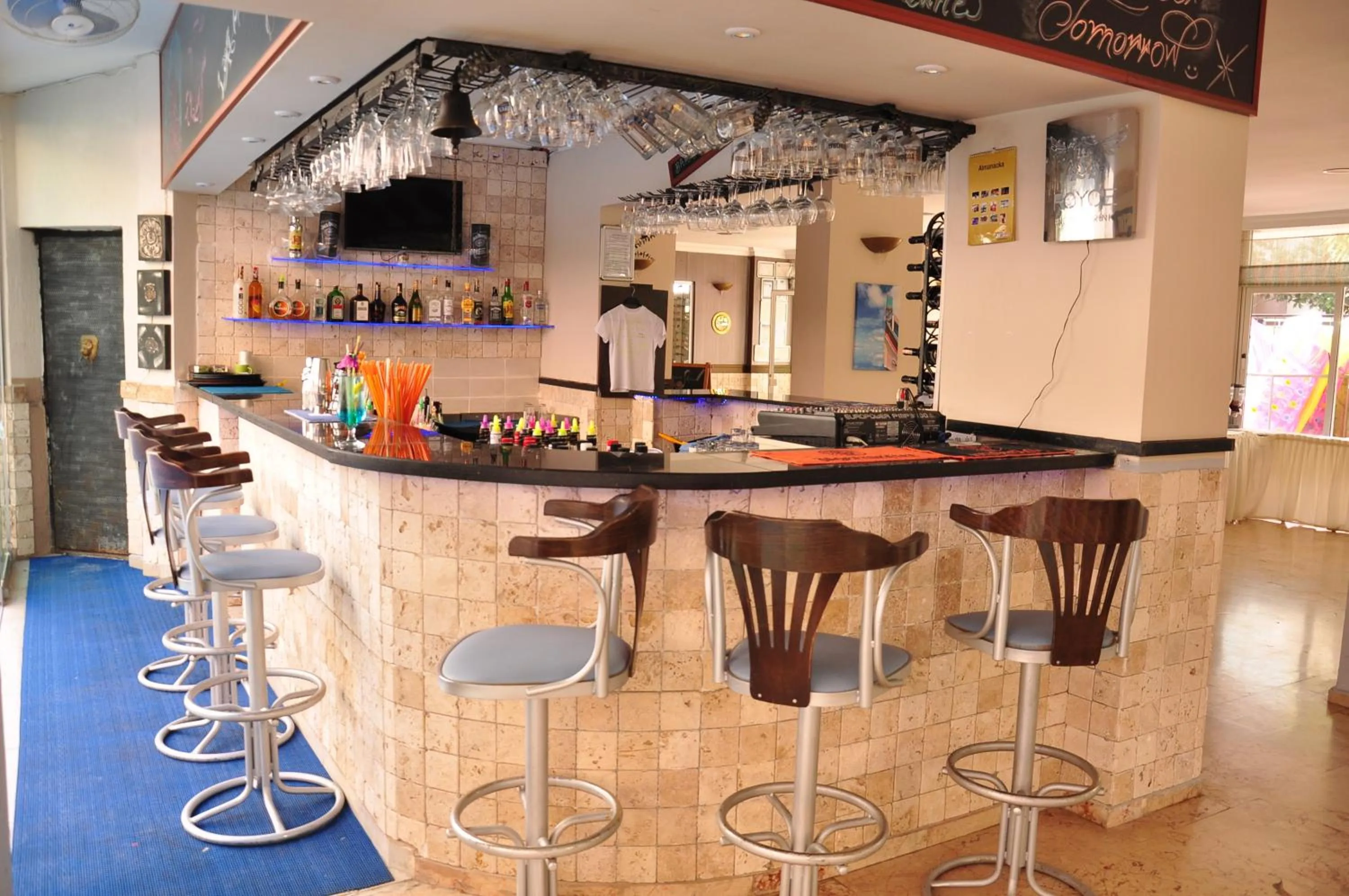 Lounge or bar in Belle Ocean Apart Otel