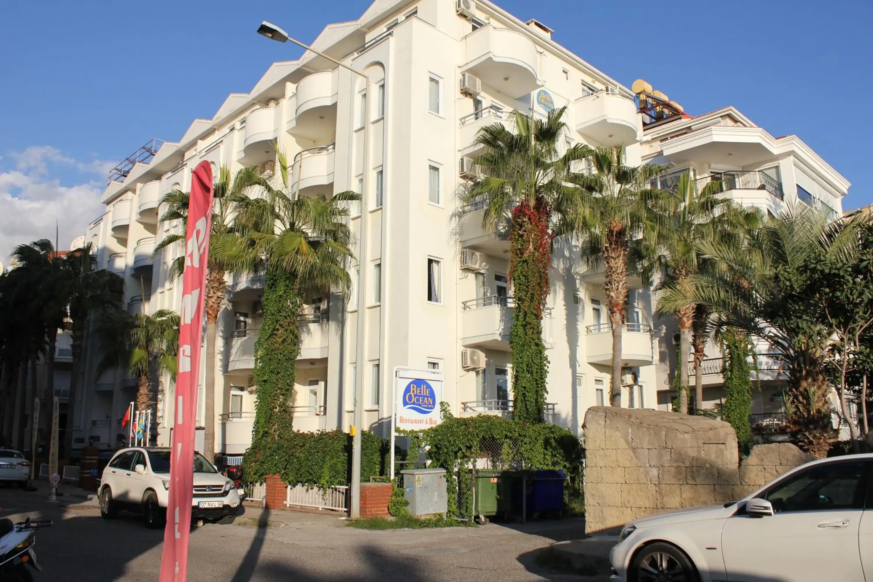 Property building in Belle Ocean Apart Otel Property building in Belle Ocean Apart Otel