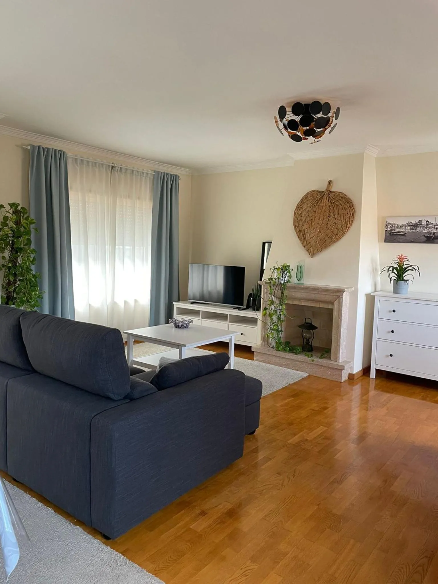 Living room in Holiday Flat Green Coast