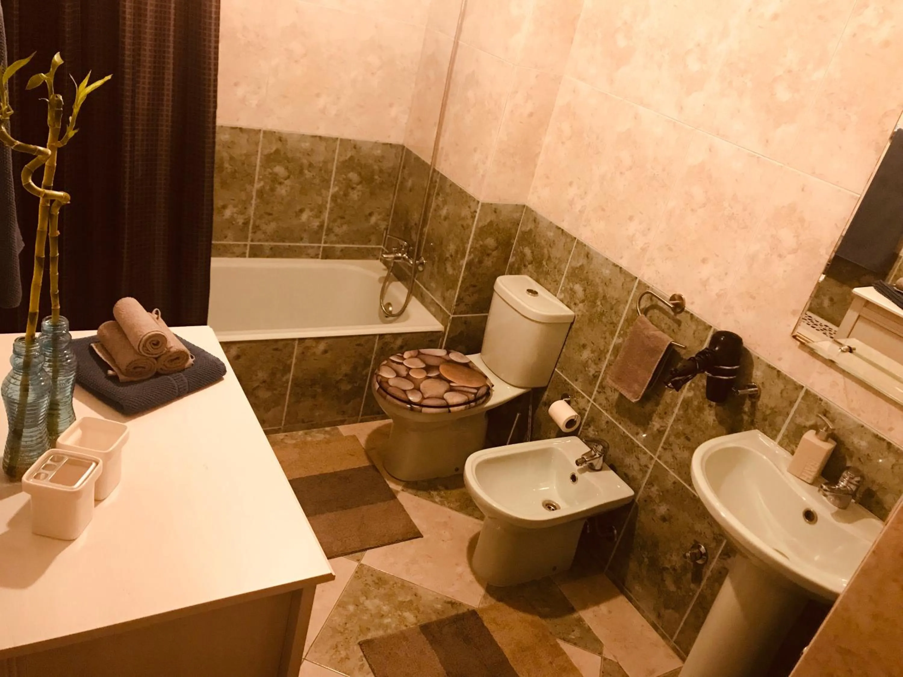 Toilet in Holiday Flat Green Coast
