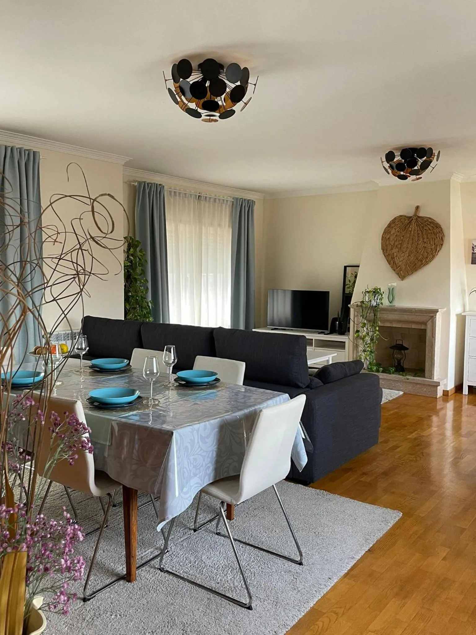 Living room in Holiday Flat Green Coast