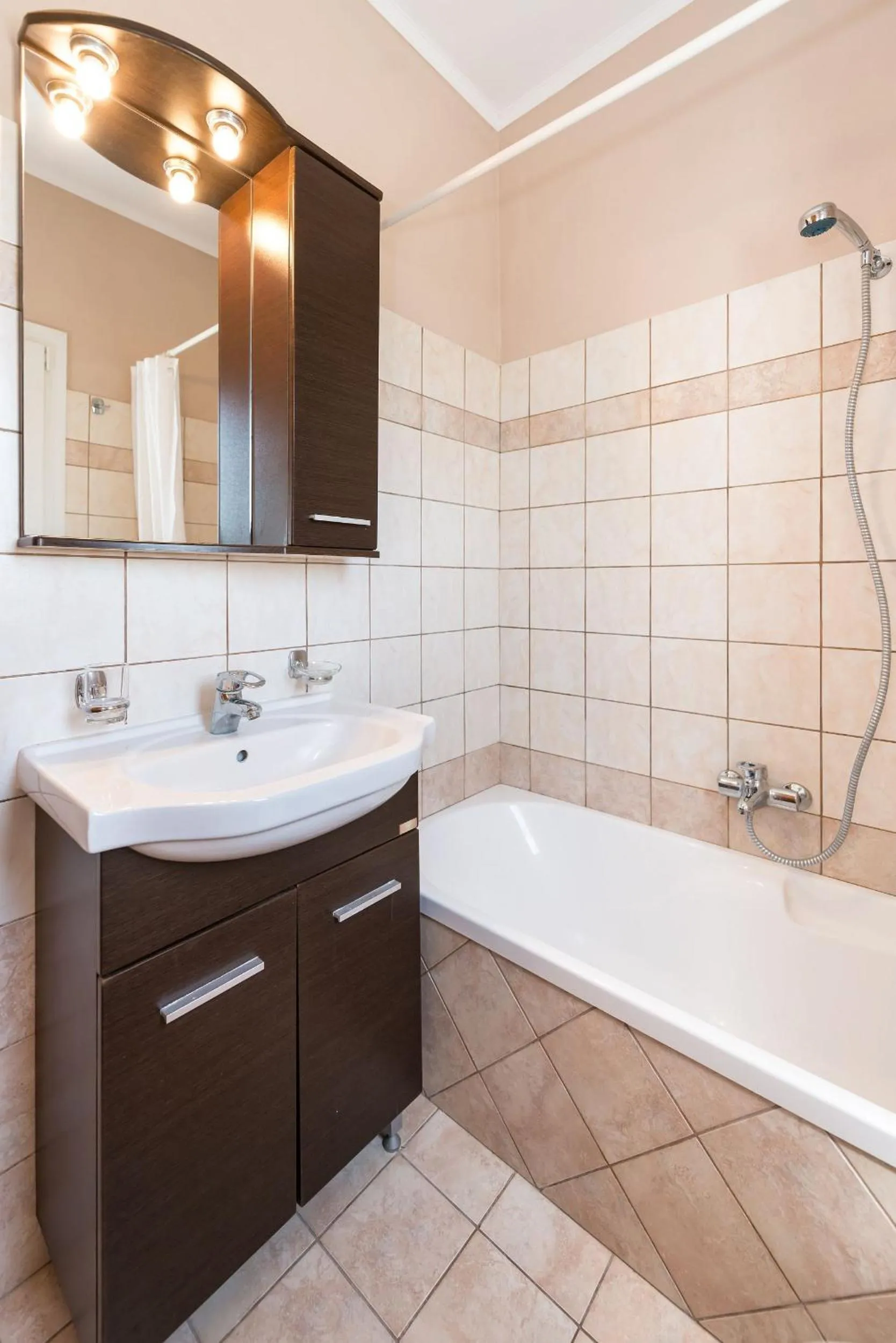 Bathroom in Lorenzo Villas with Private Pool, 200m from the beach, by ZanteWize