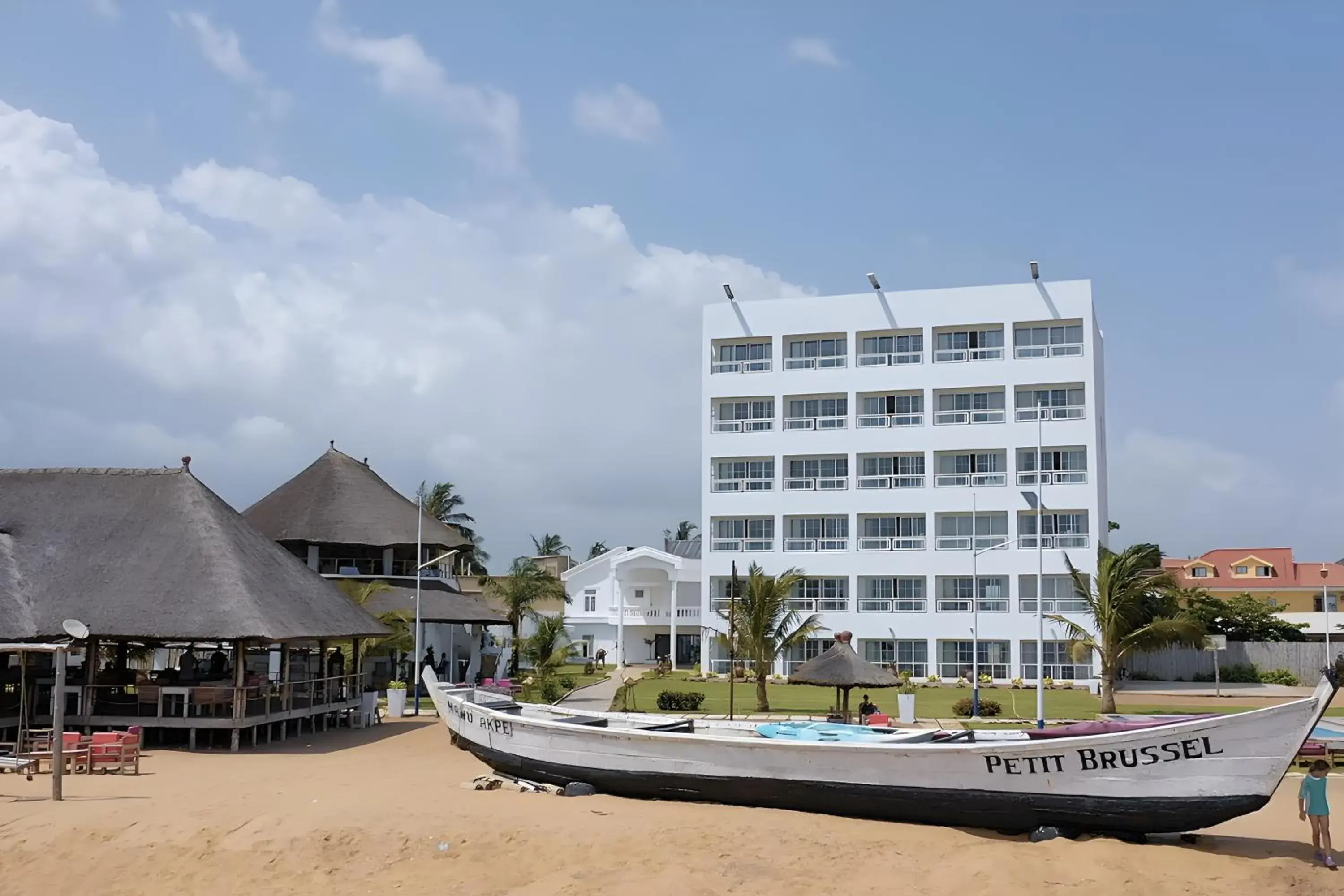 Property building in Hotel Petit Brussel Property building in Hotel Petit Brussel