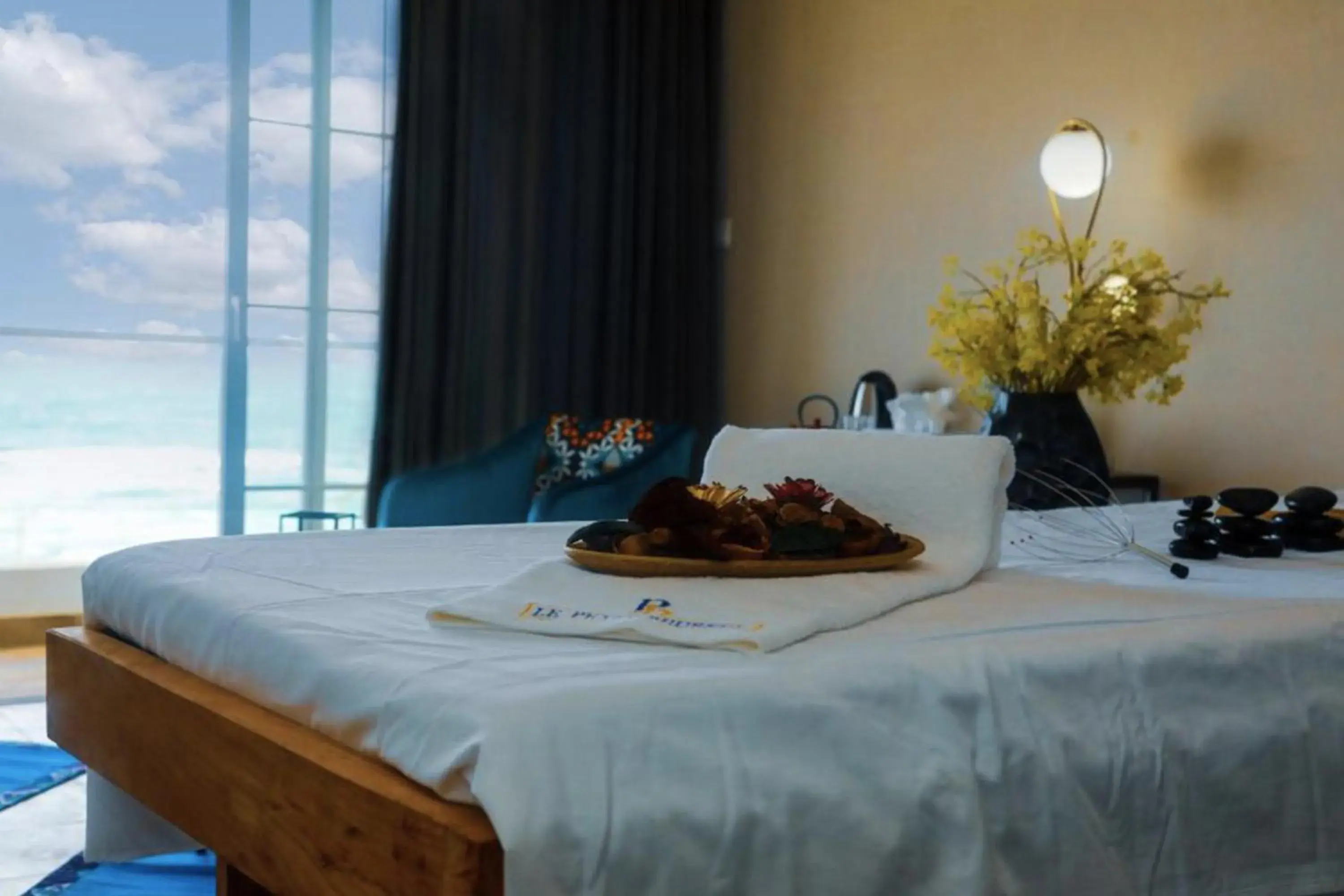 Bed in Hotel Petit Brussel Bed in Hotel Petit Brussel