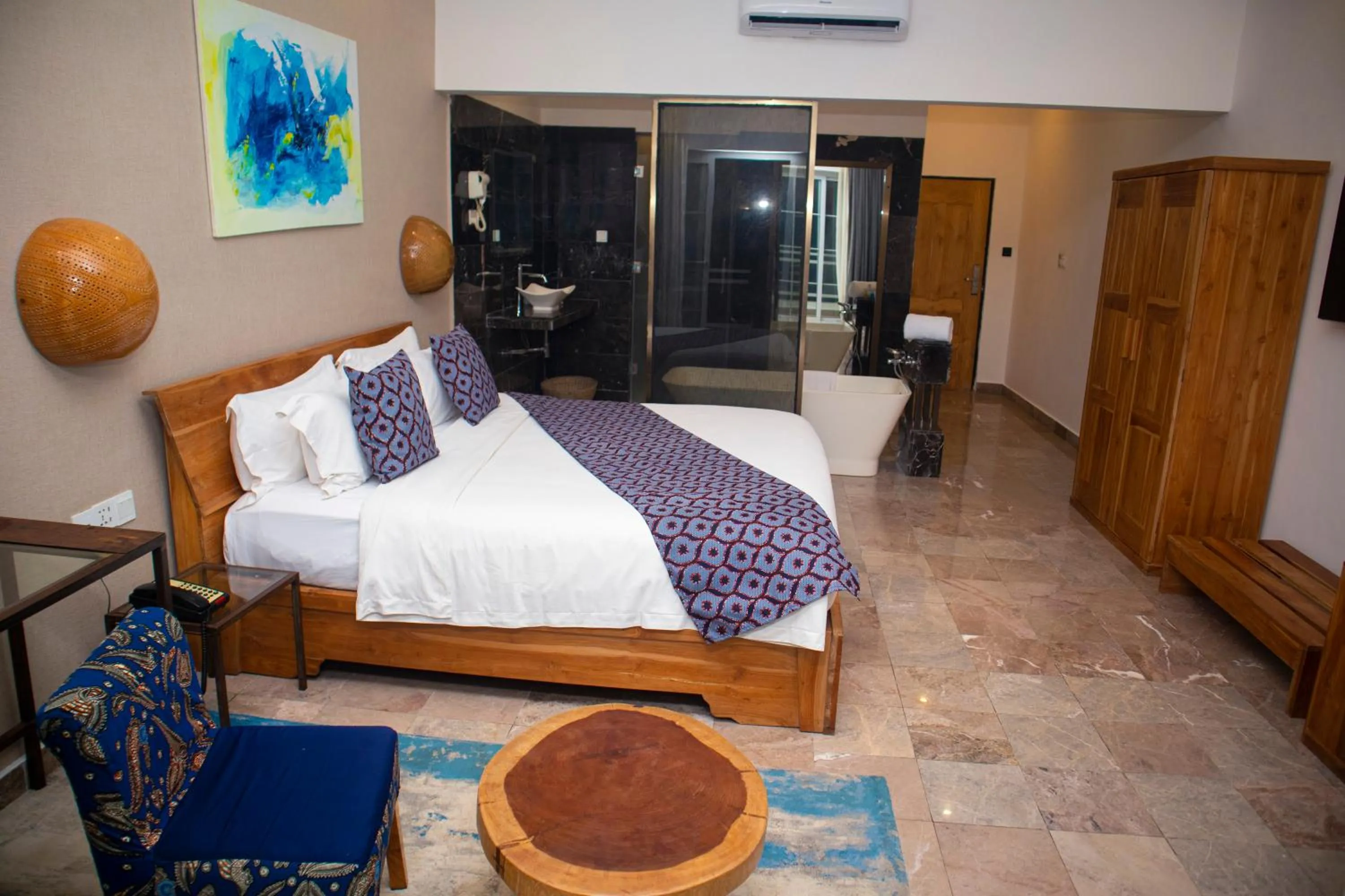 Bed in Hotel Petit Brussel