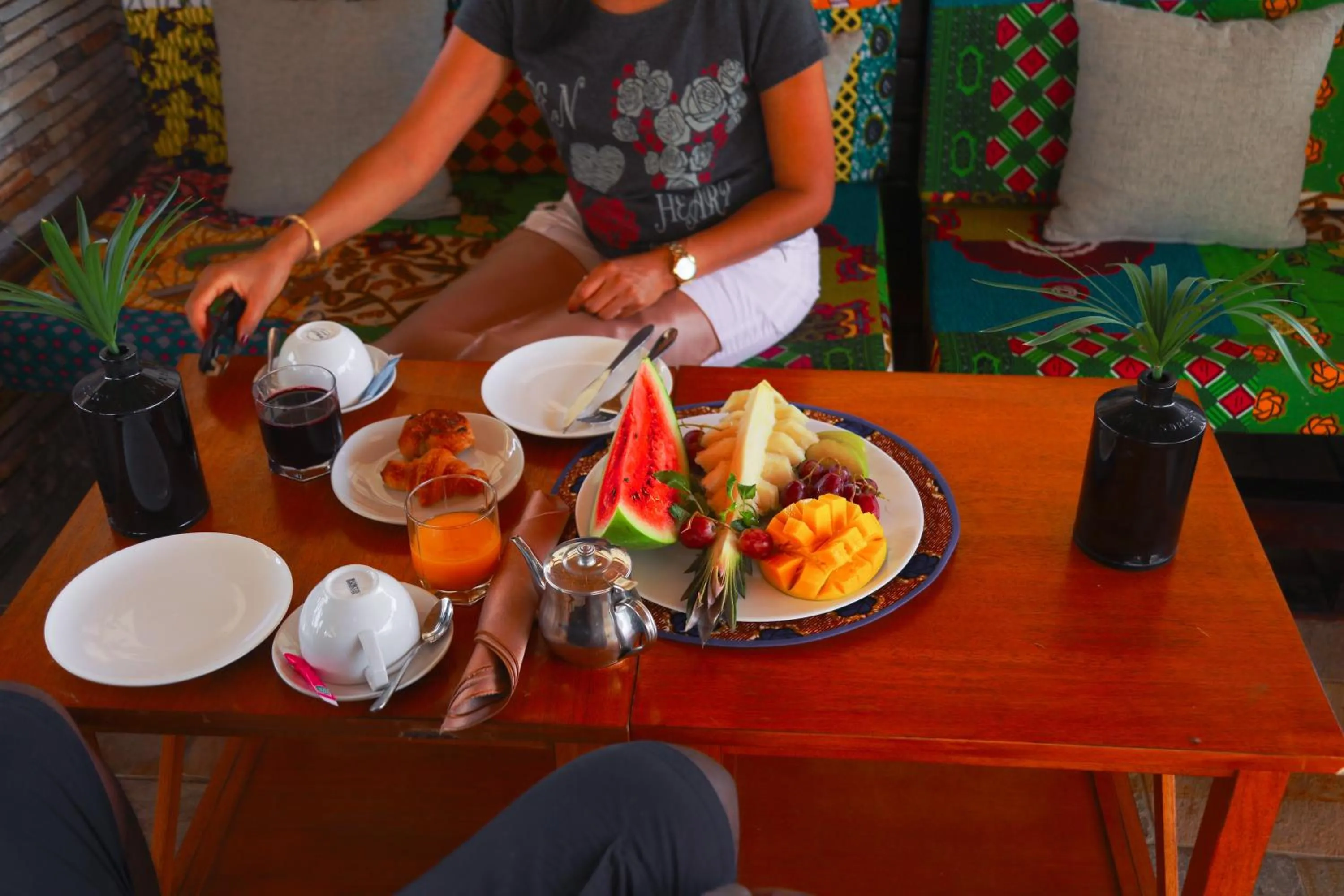 Breakfast in Hotel Petit Brussel