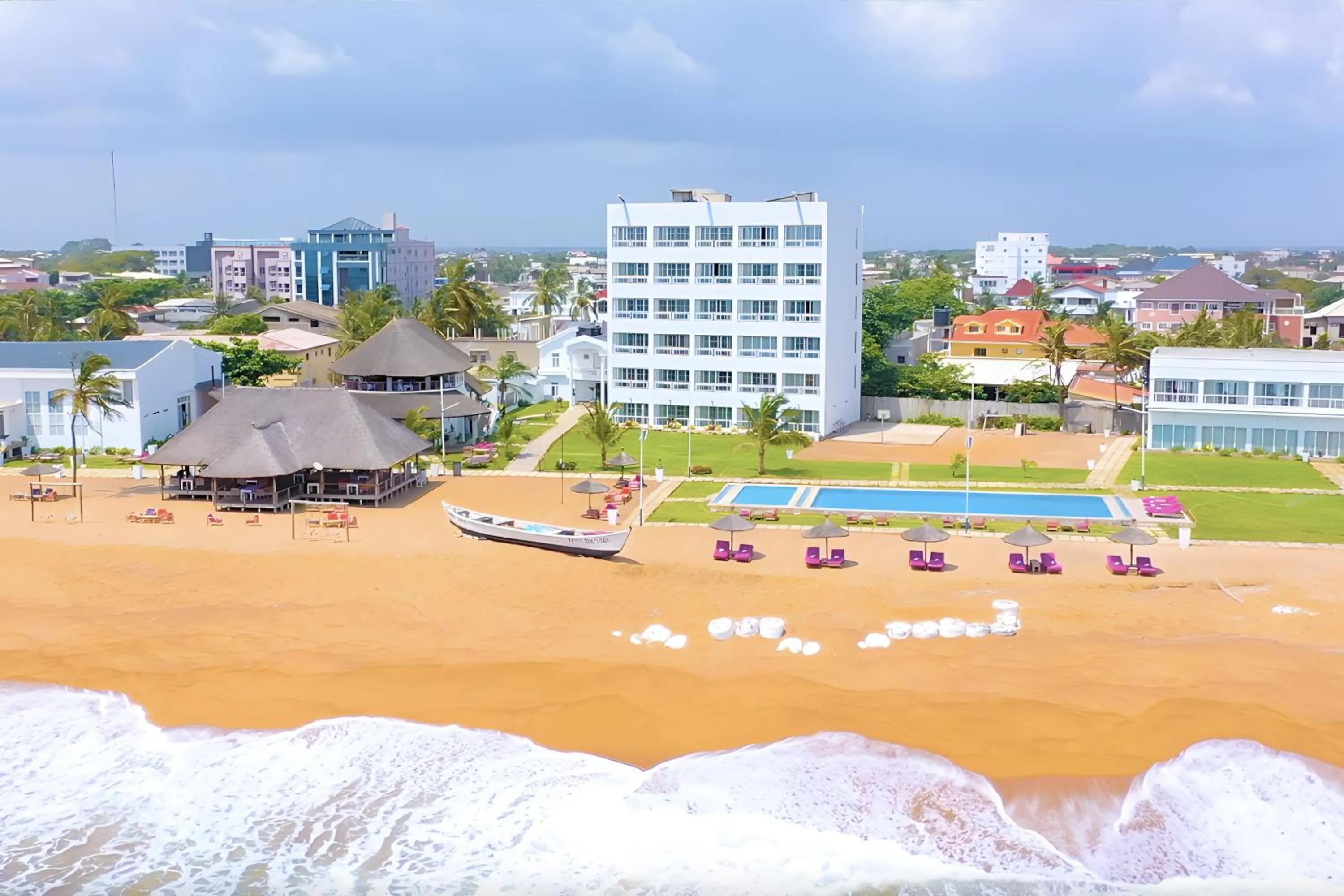 Property building in Hotel Petit Brussel