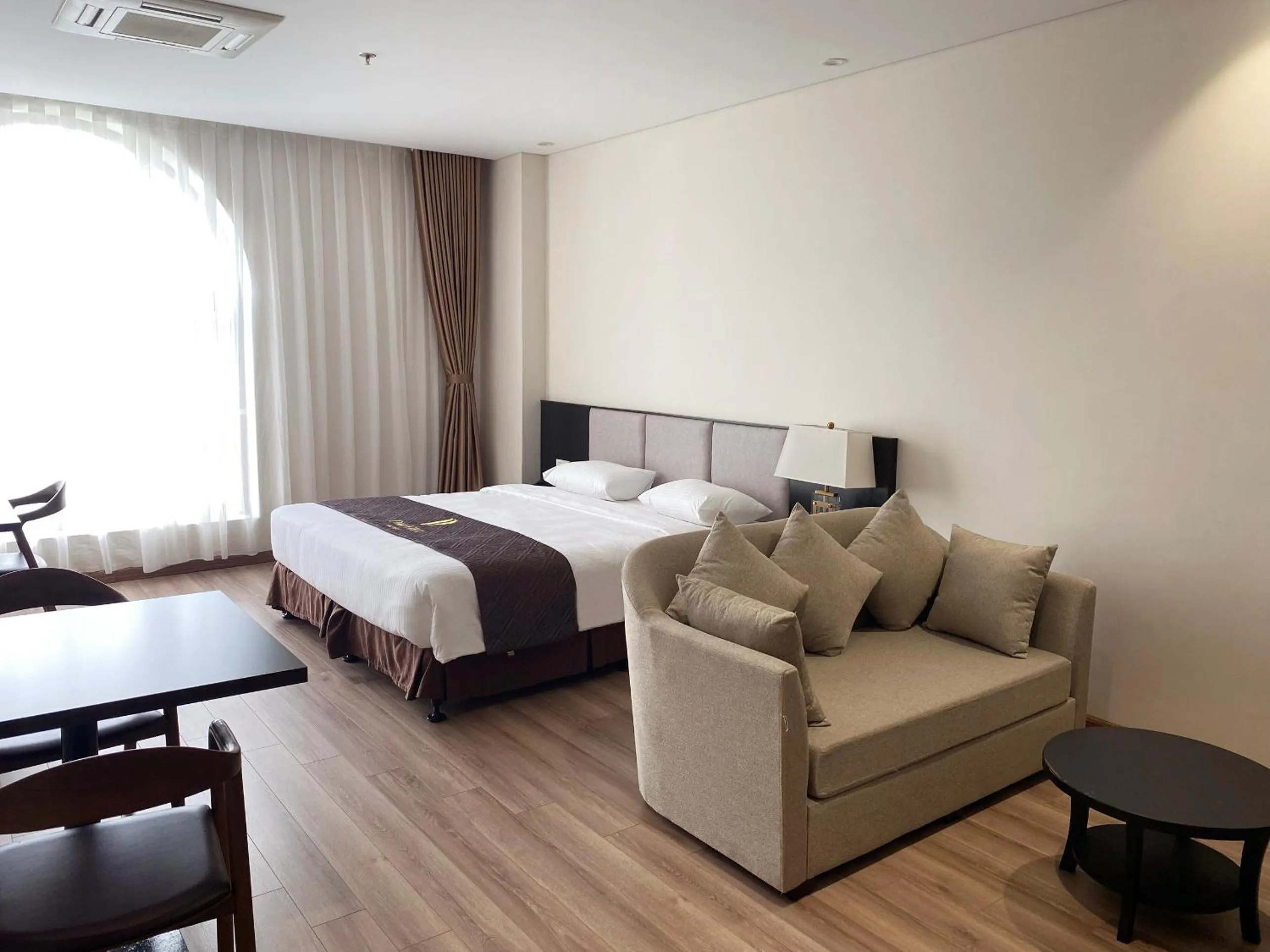 Bed in Dai Viet Hotel