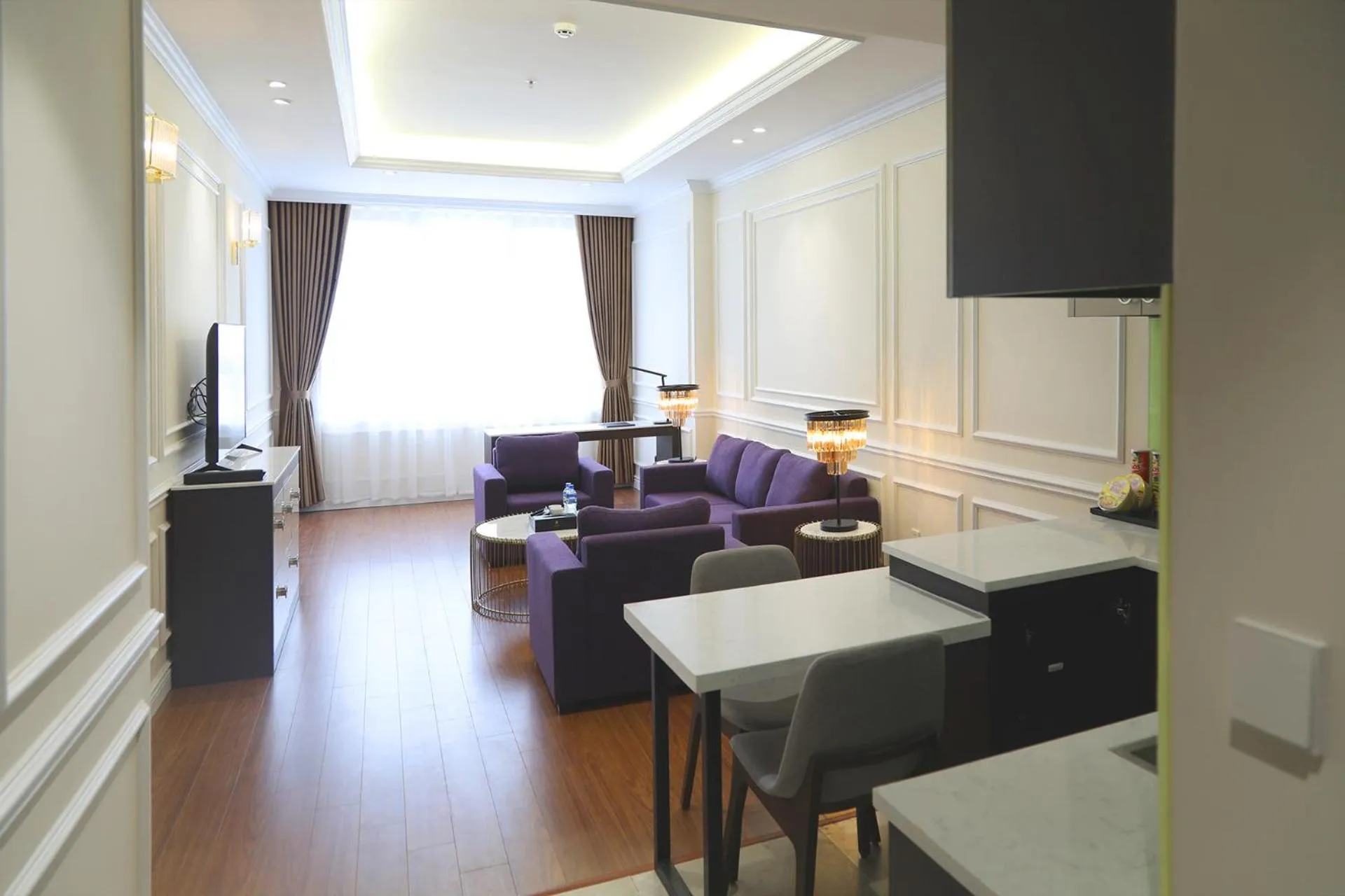 Living room in Dai Viet Hotel