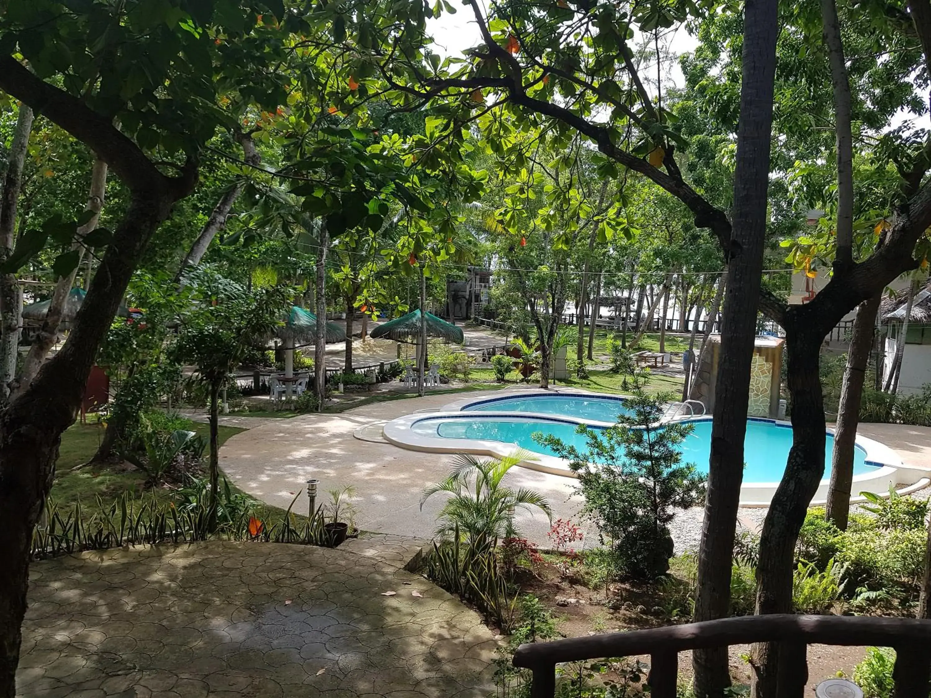 Pool view in Santander Pebble Beach Resort Pool view in Santander Pebble Beach Resort