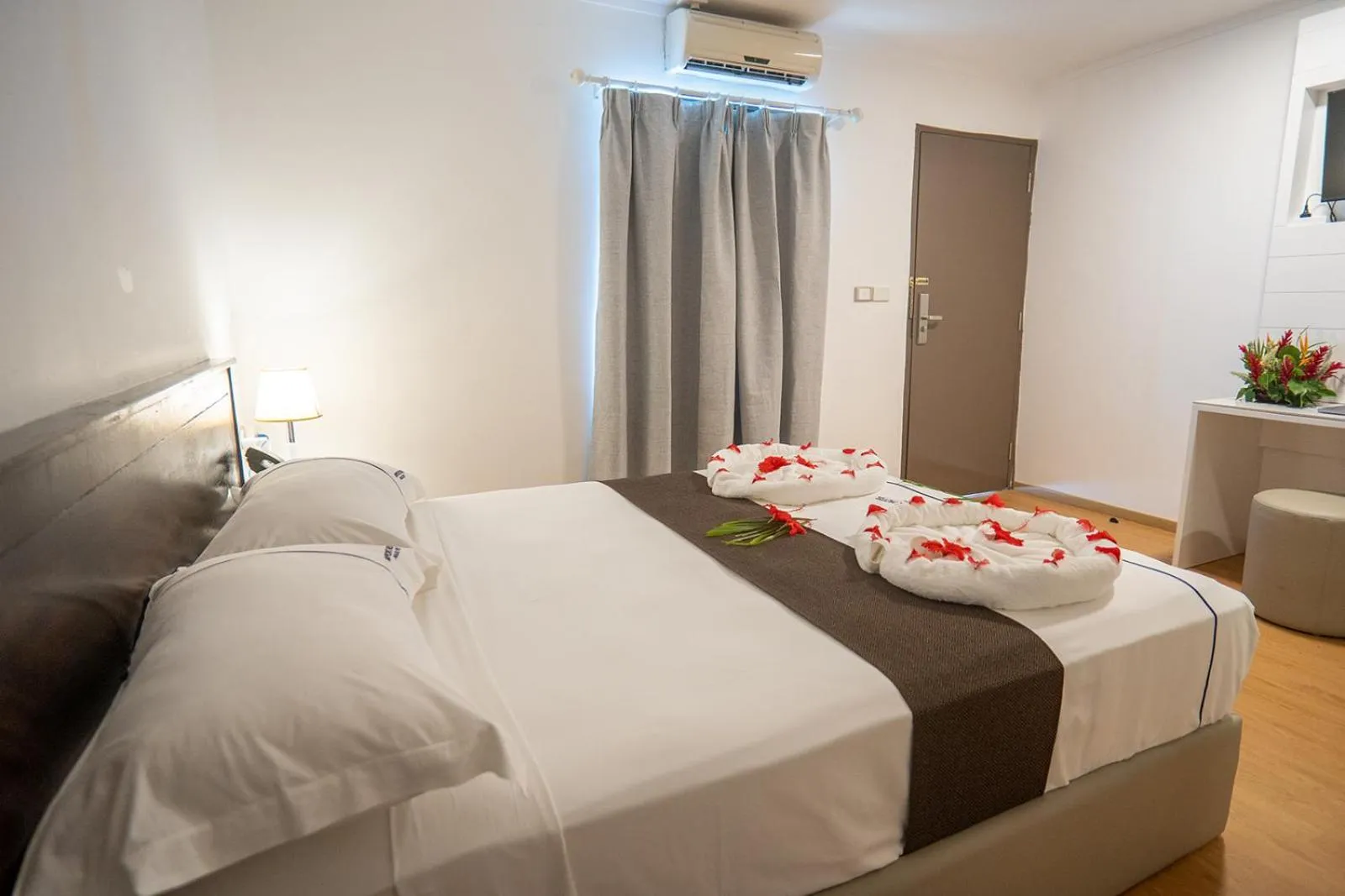 Bed in Airport Ace Hotel