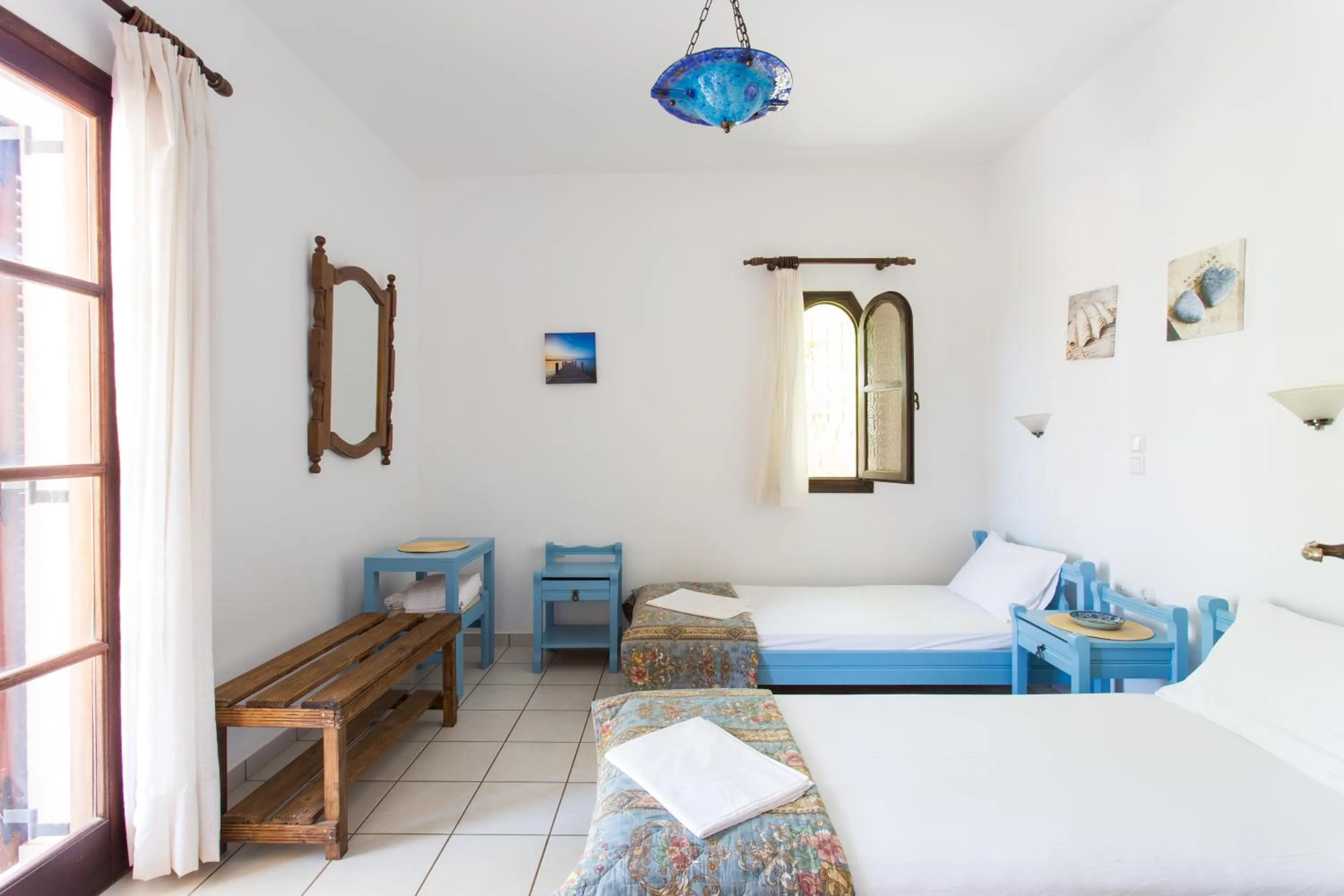 Bedroom, Bed in Monemvasia Village (ex Topalti)