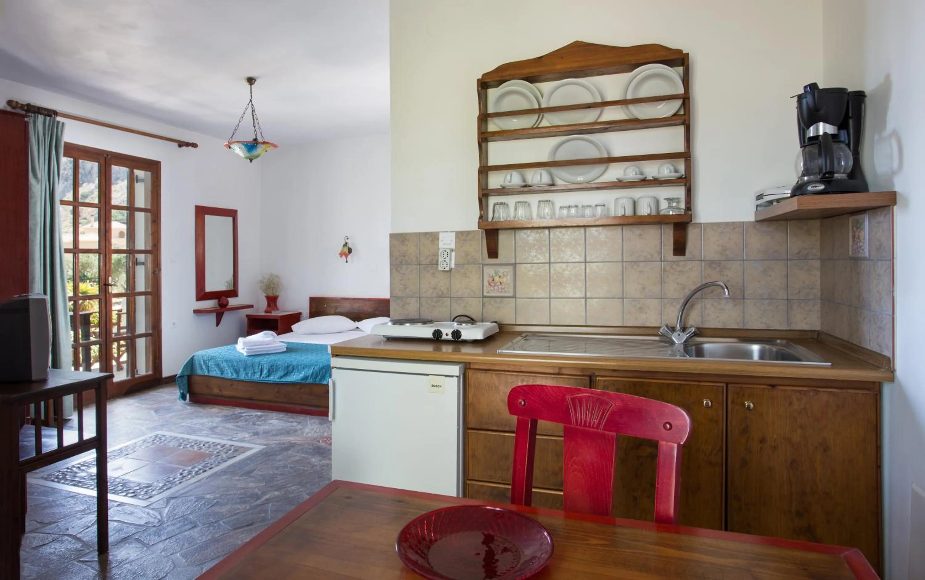 Kitchen or kitchenette in Monemvasia Village (ex Topalti)