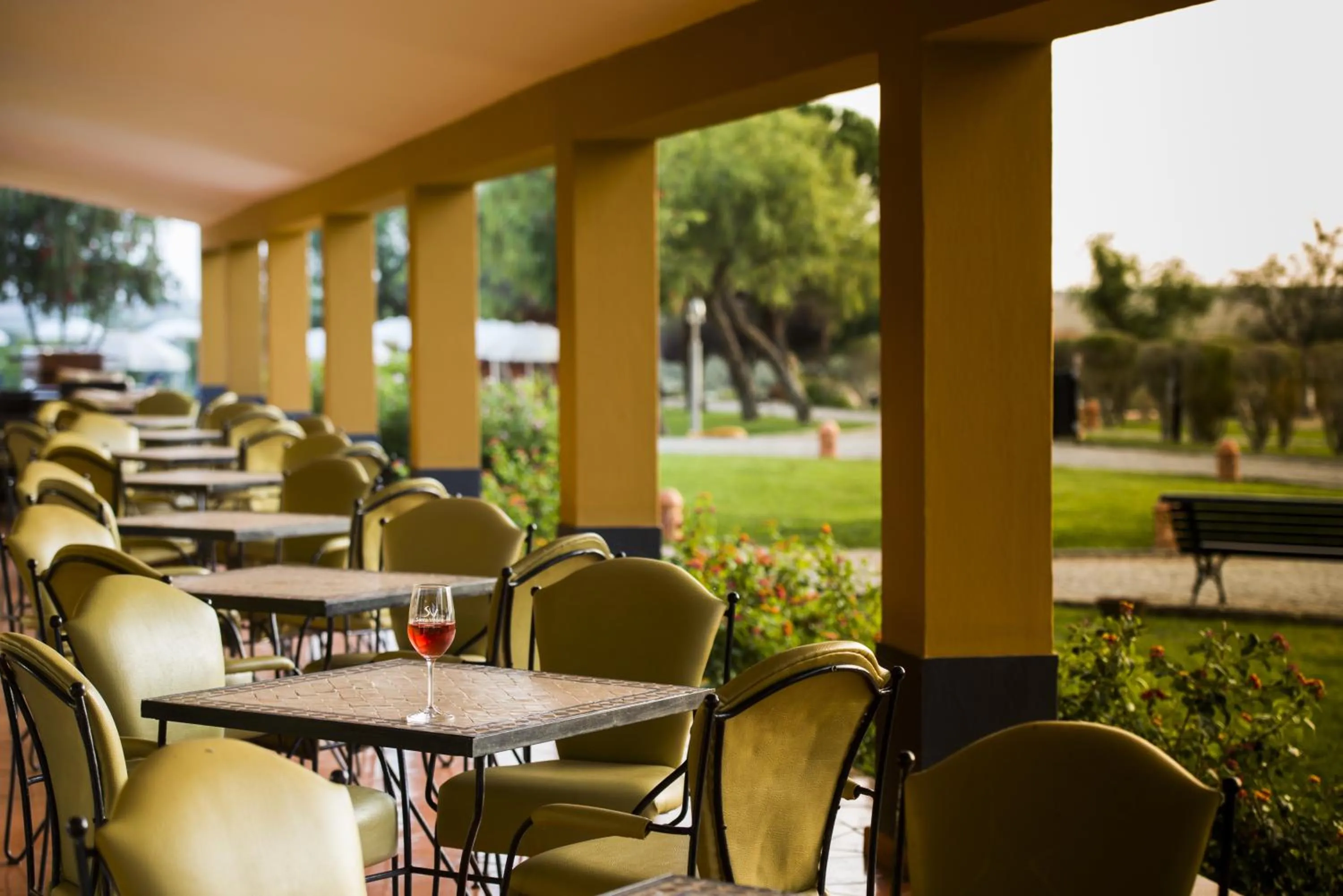 Balcony/Terrace in Vila Gale Alentejo Vineyard - Clube de Campo