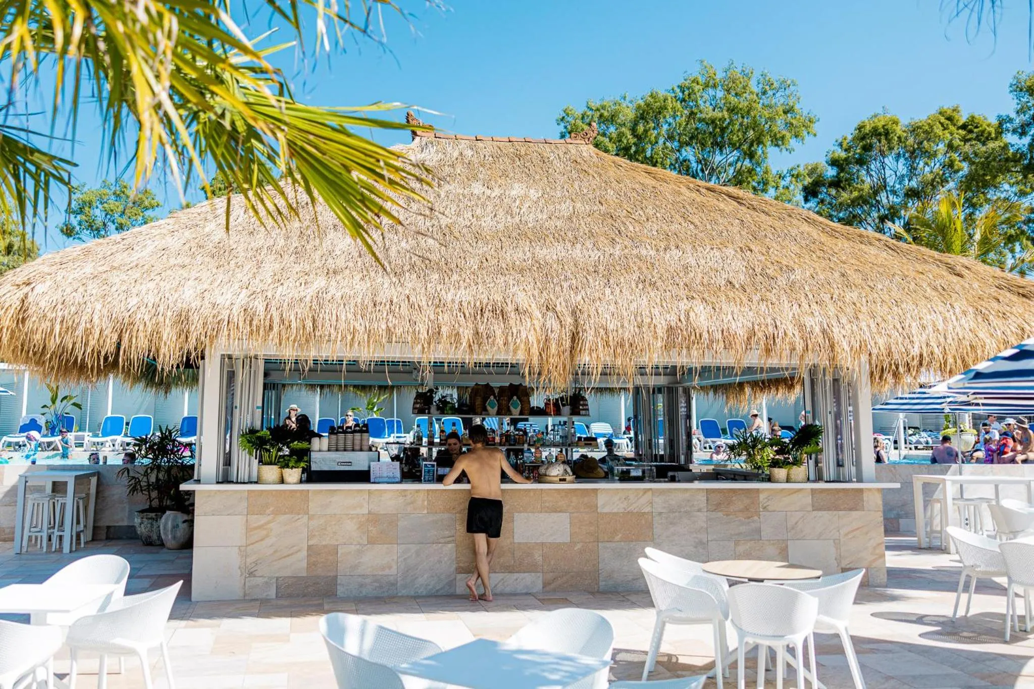 Lounge or bar in BIG4 Sandstone Point Holiday Resort Bribie Island