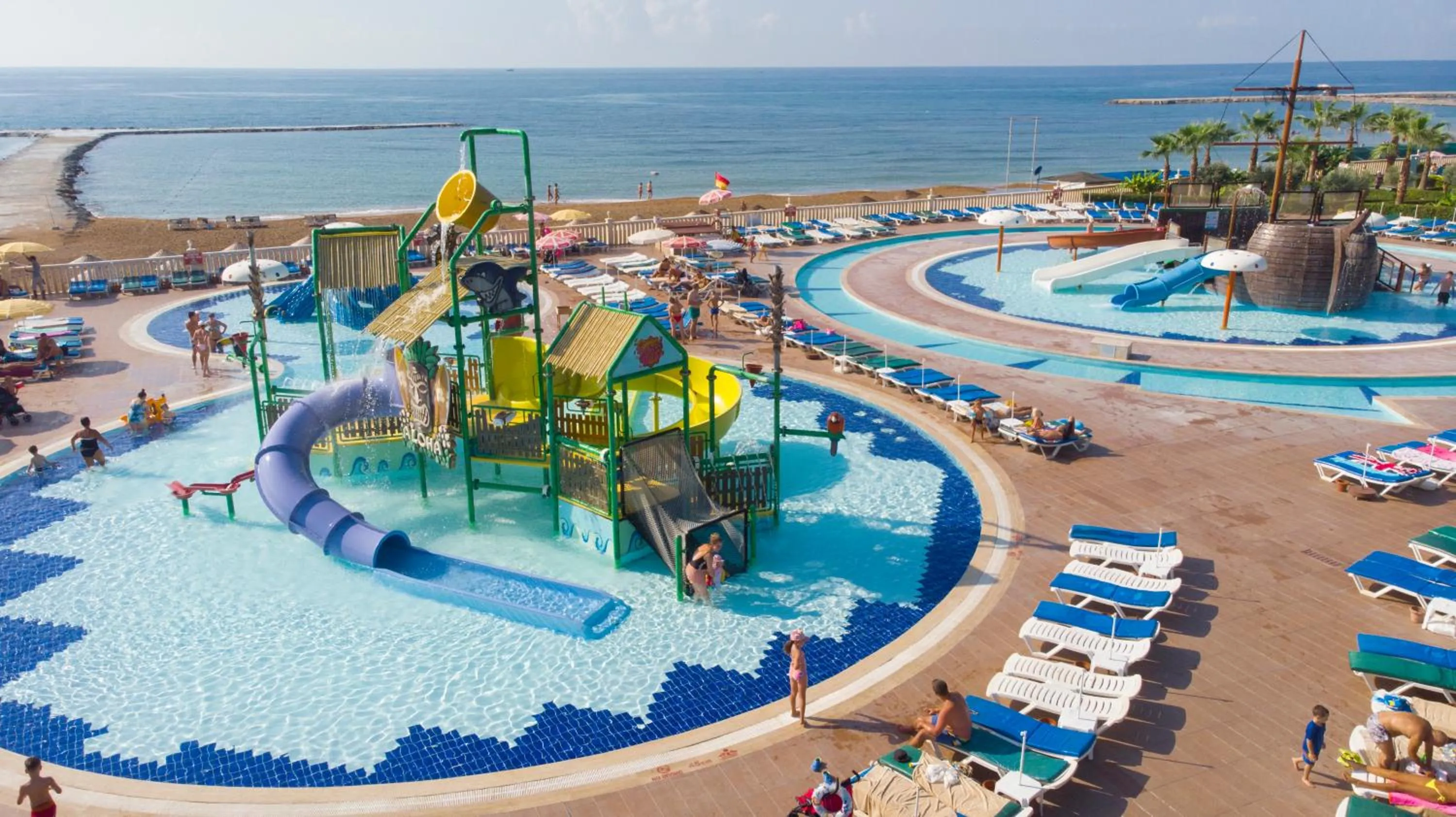 Beach in Eftalia Aqua Resort