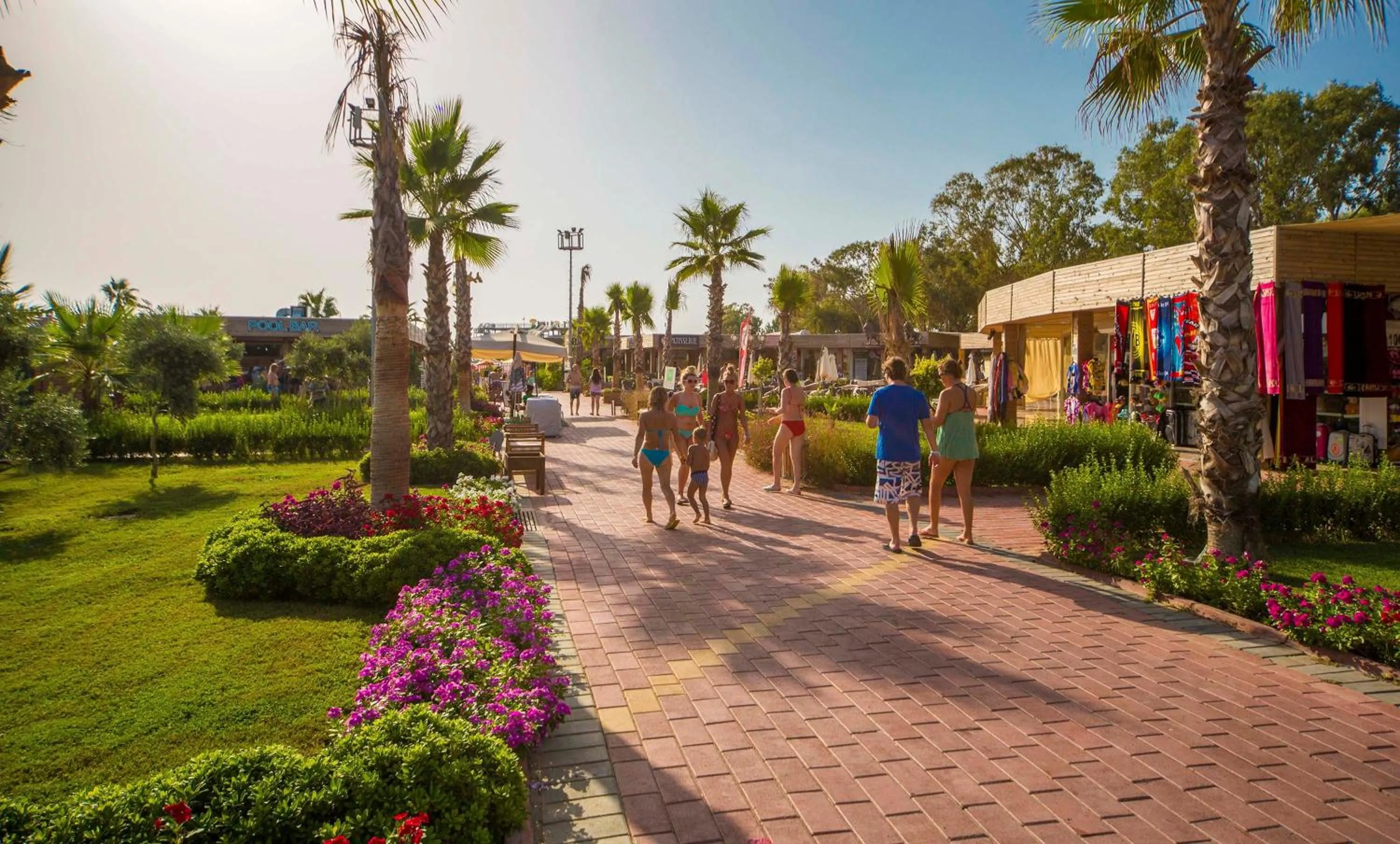 Beach in Eftalia Aqua Resort