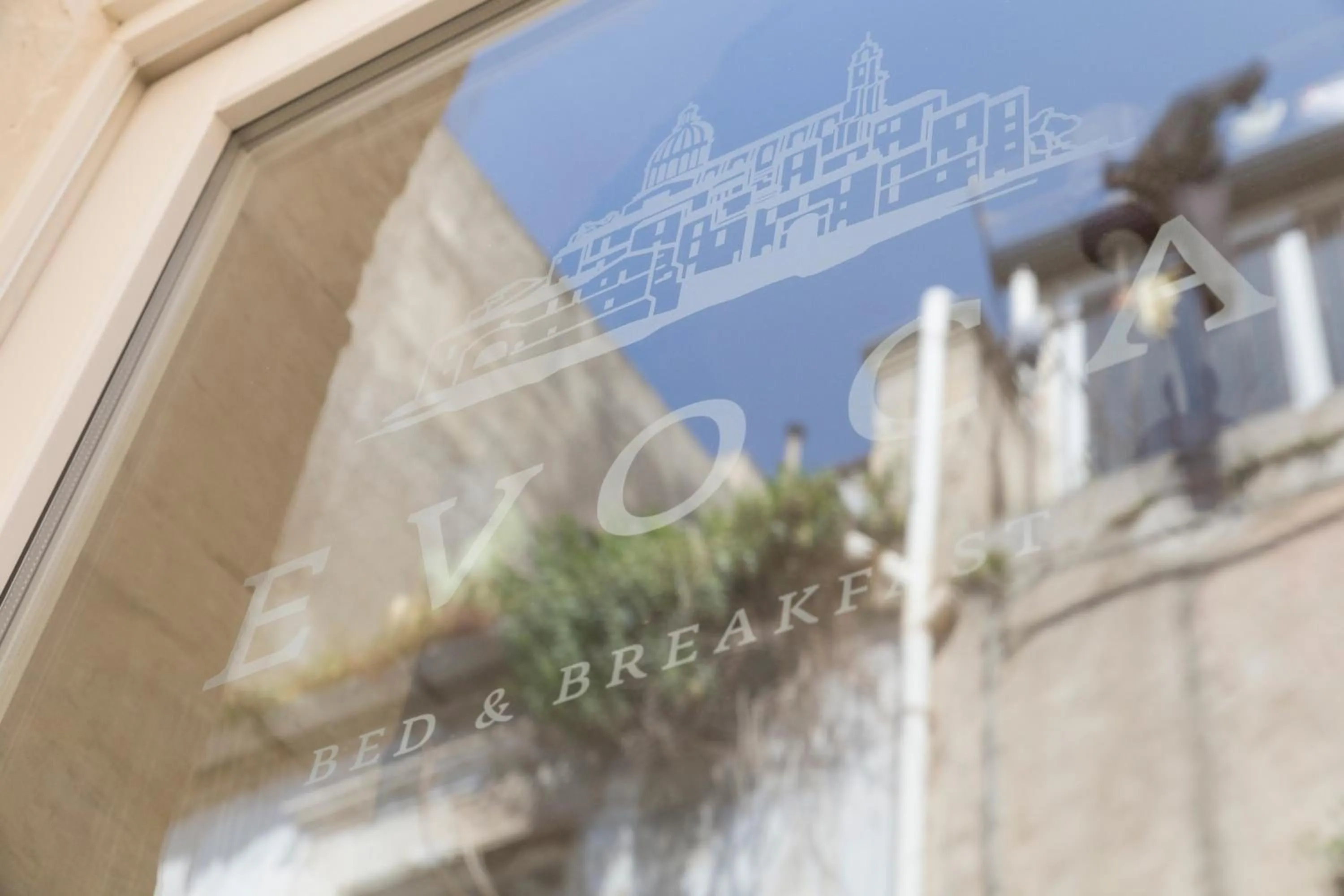 Property logo or sign in Evoca