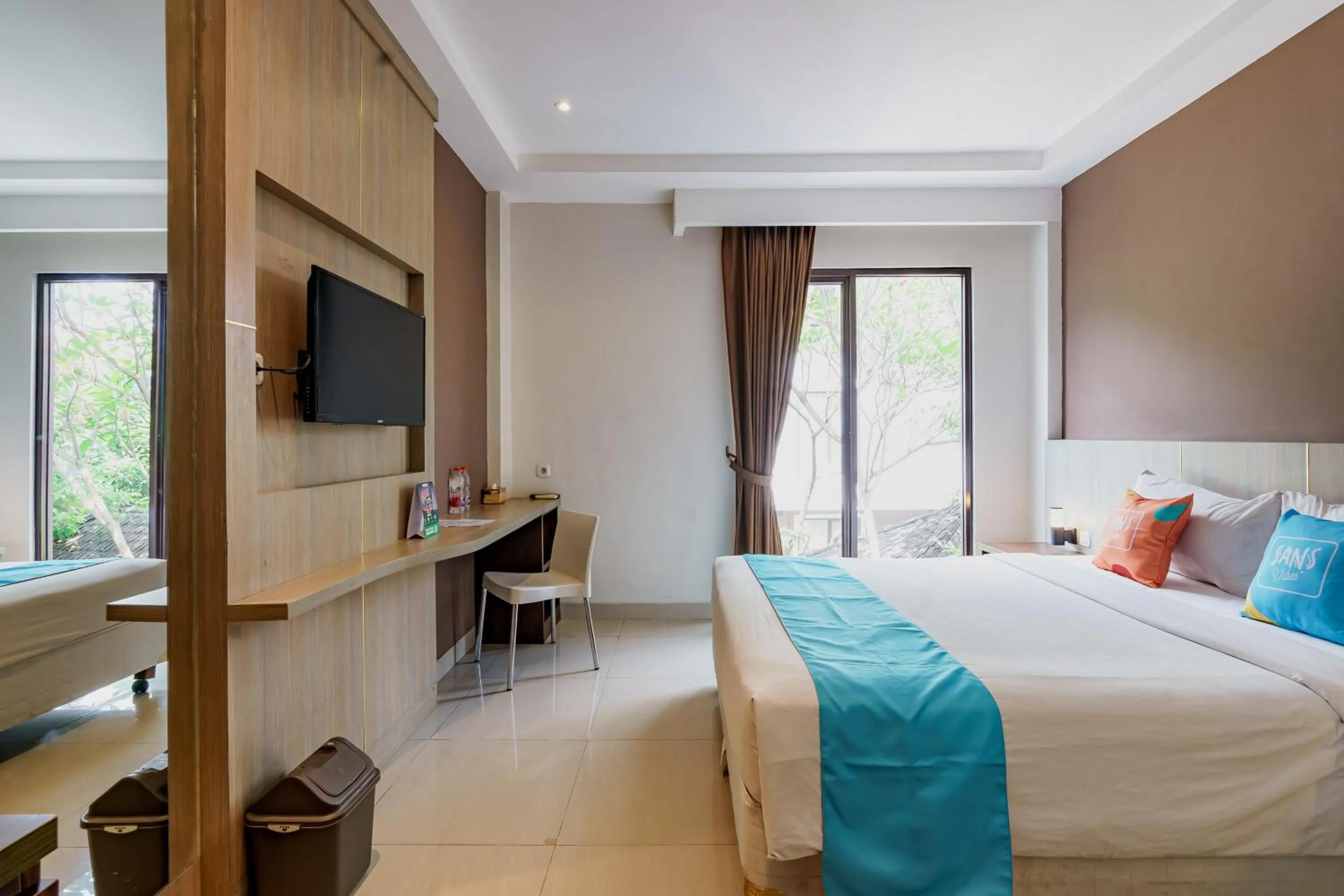 Bedroom, Bed in Sans Vibes Jasmine Suite TB Simatupang