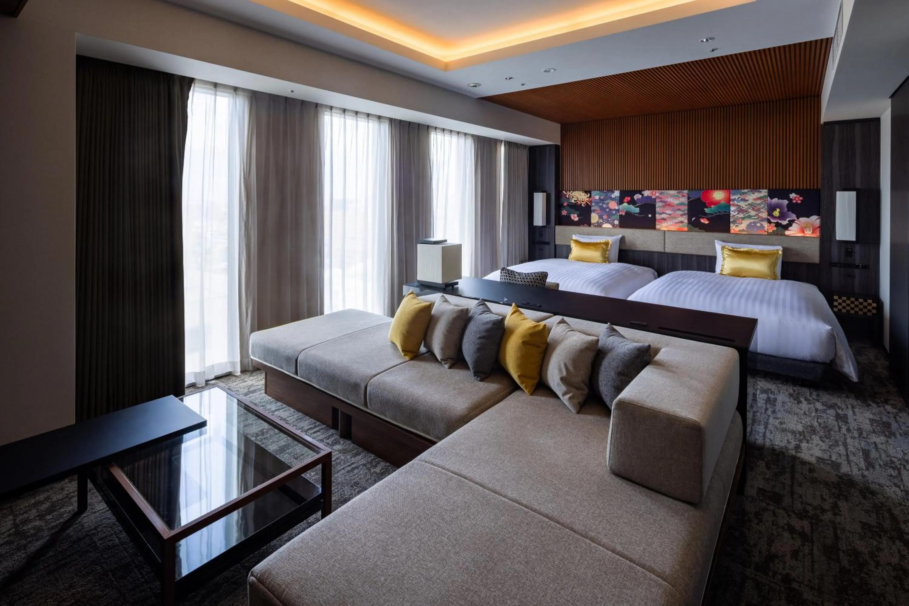 Junior Suite Twin Room in Mitsui Garden Hotel Kanazawa