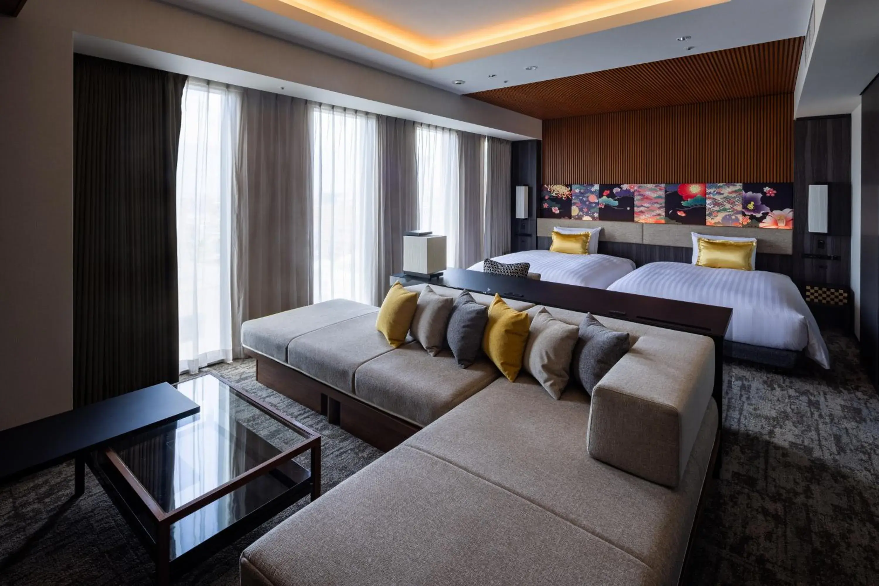 Junior Suite Twin Room in Mitsui Garden Hotel Kanazawa Junior Suite Twin Room in Mitsui Garden Hotel Kanazawa