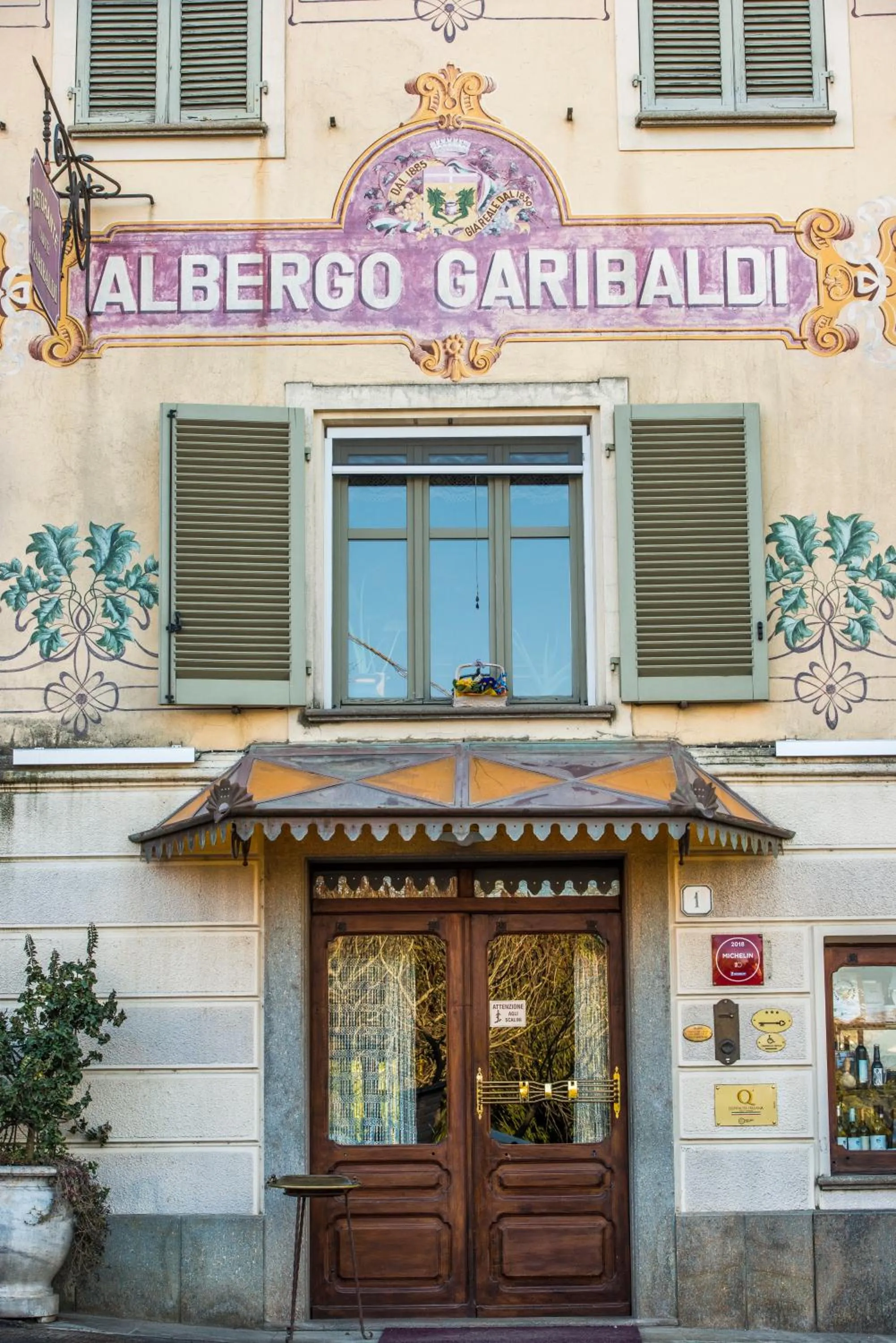 Facade/entrance in Albergo Ristorante Garibaldi