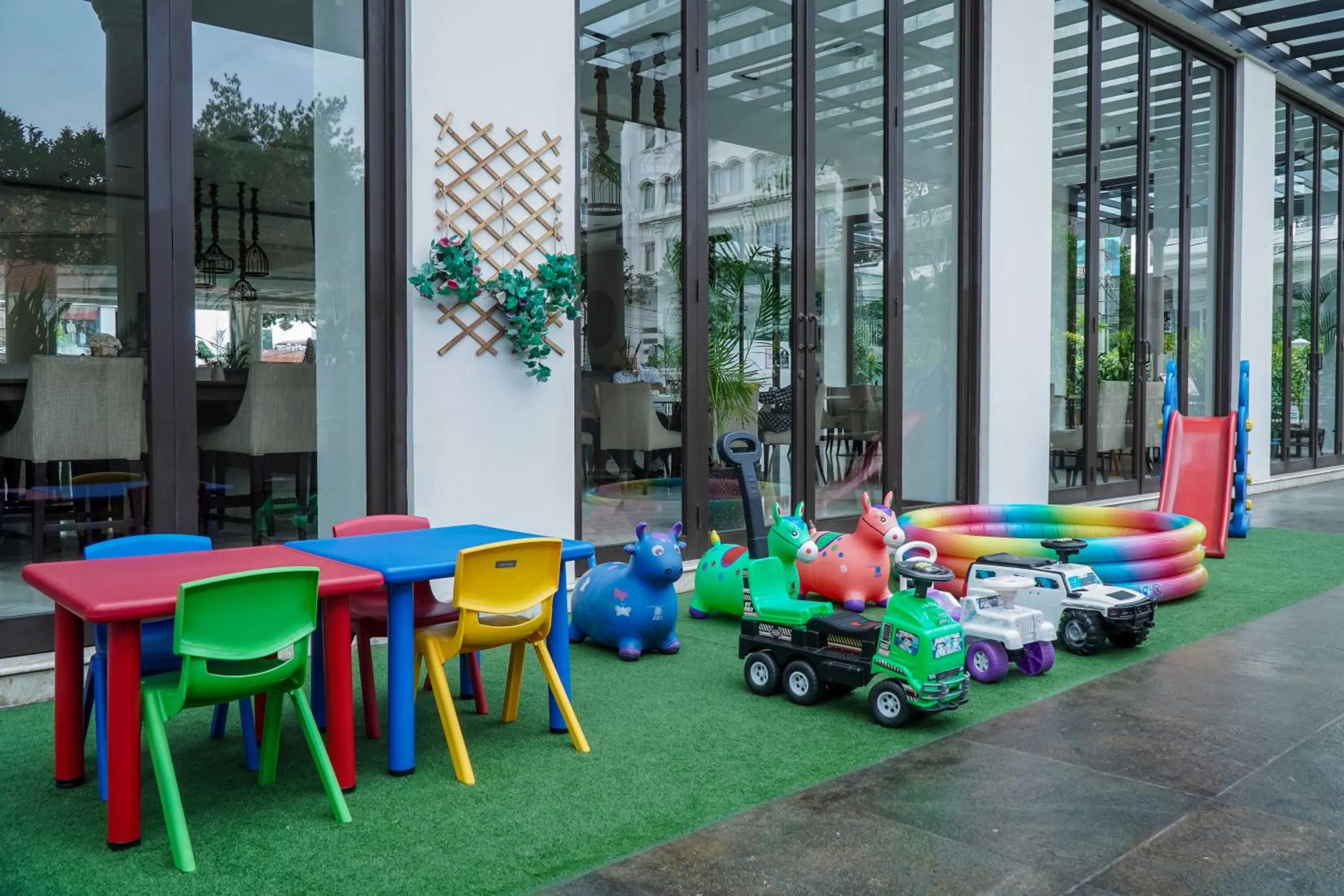 Children play ground in Royal Padjadjaran Hotel