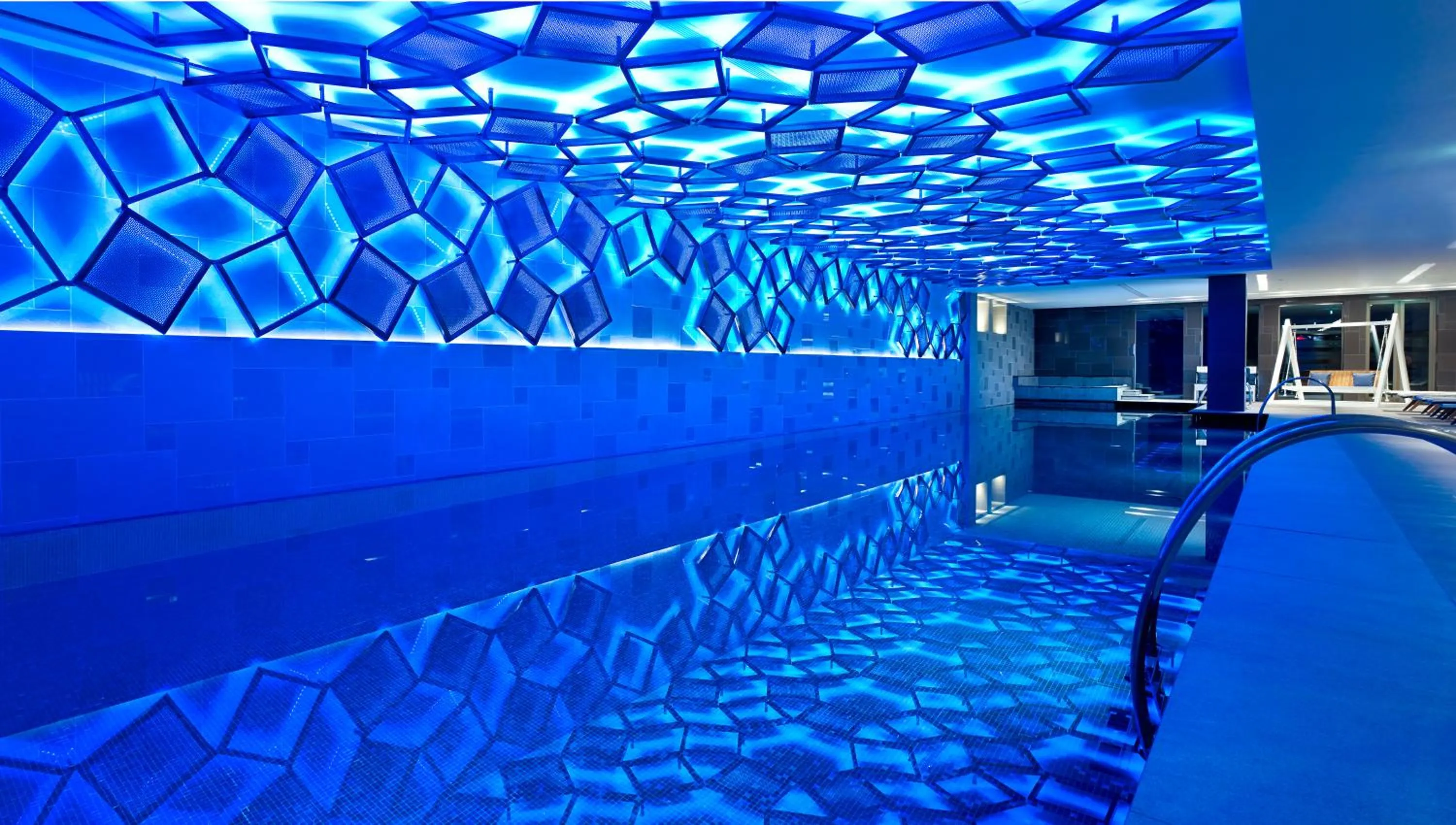 Swimming pool in Metropol Palace, Belgrade