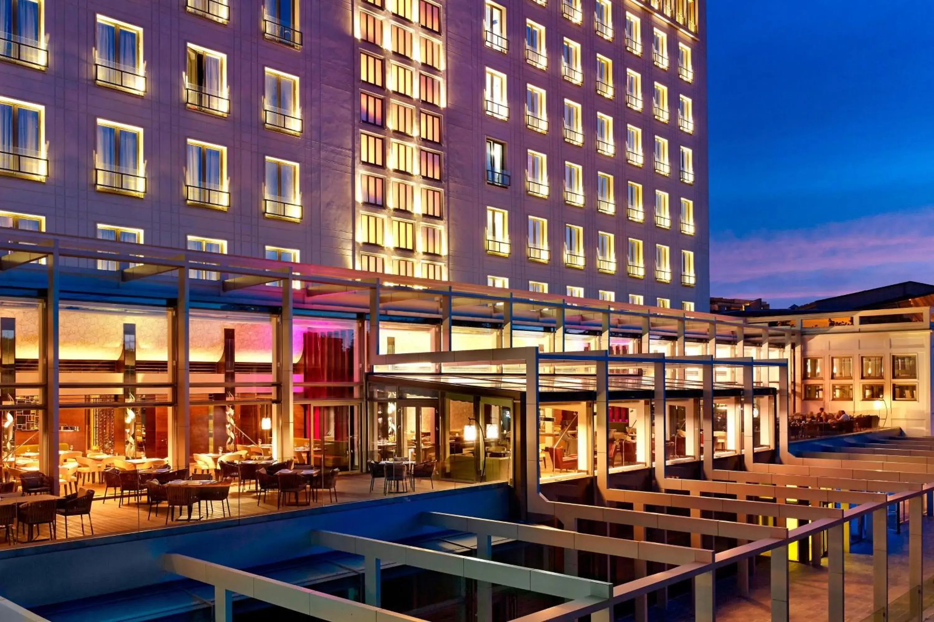 Property building in Metropol Palace, Belgrade Property building in Metropol Palace, Belgrade