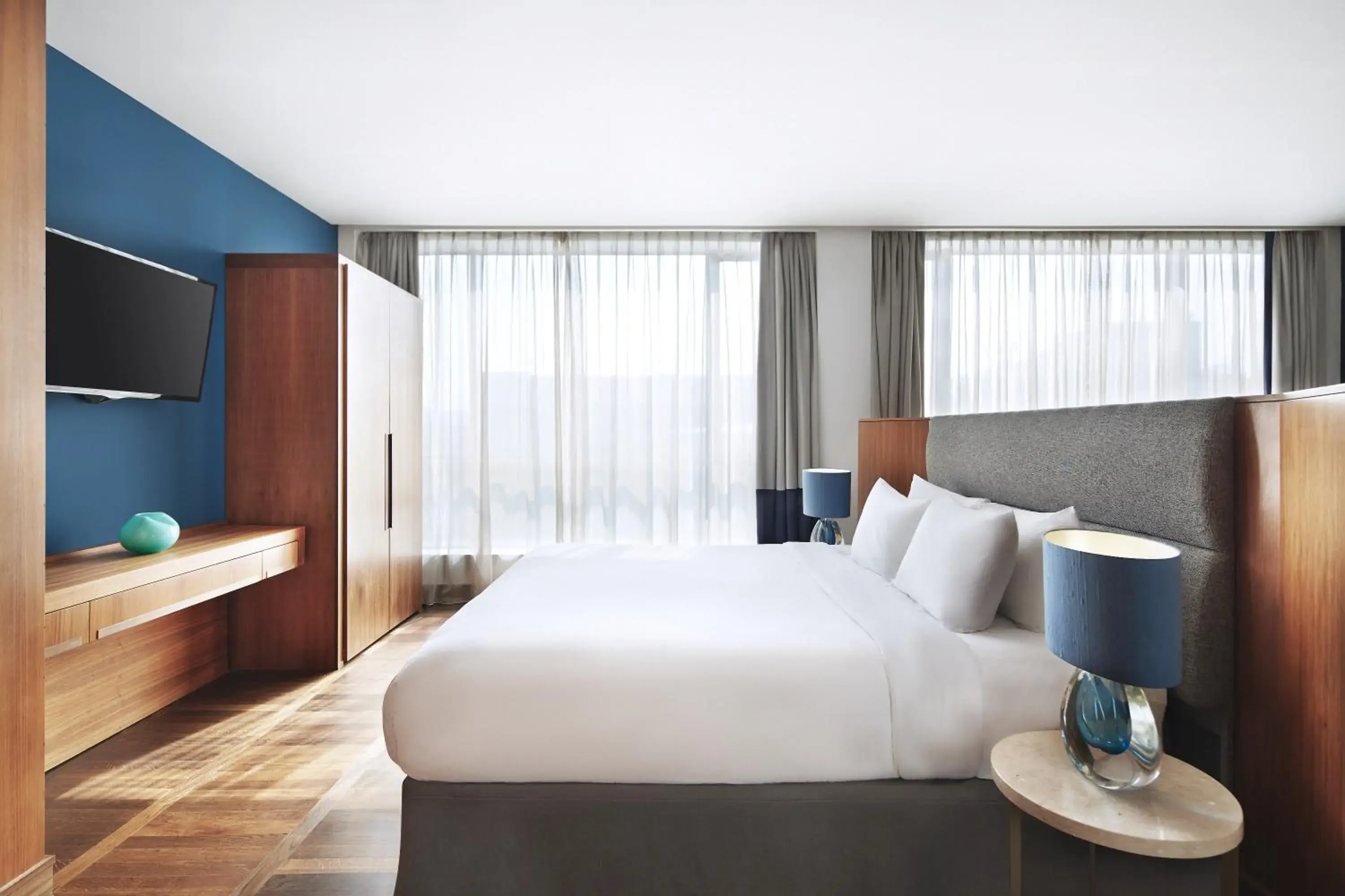 Bed in Metropol Palace, Belgrade Bed in Metropol Palace, Belgrade