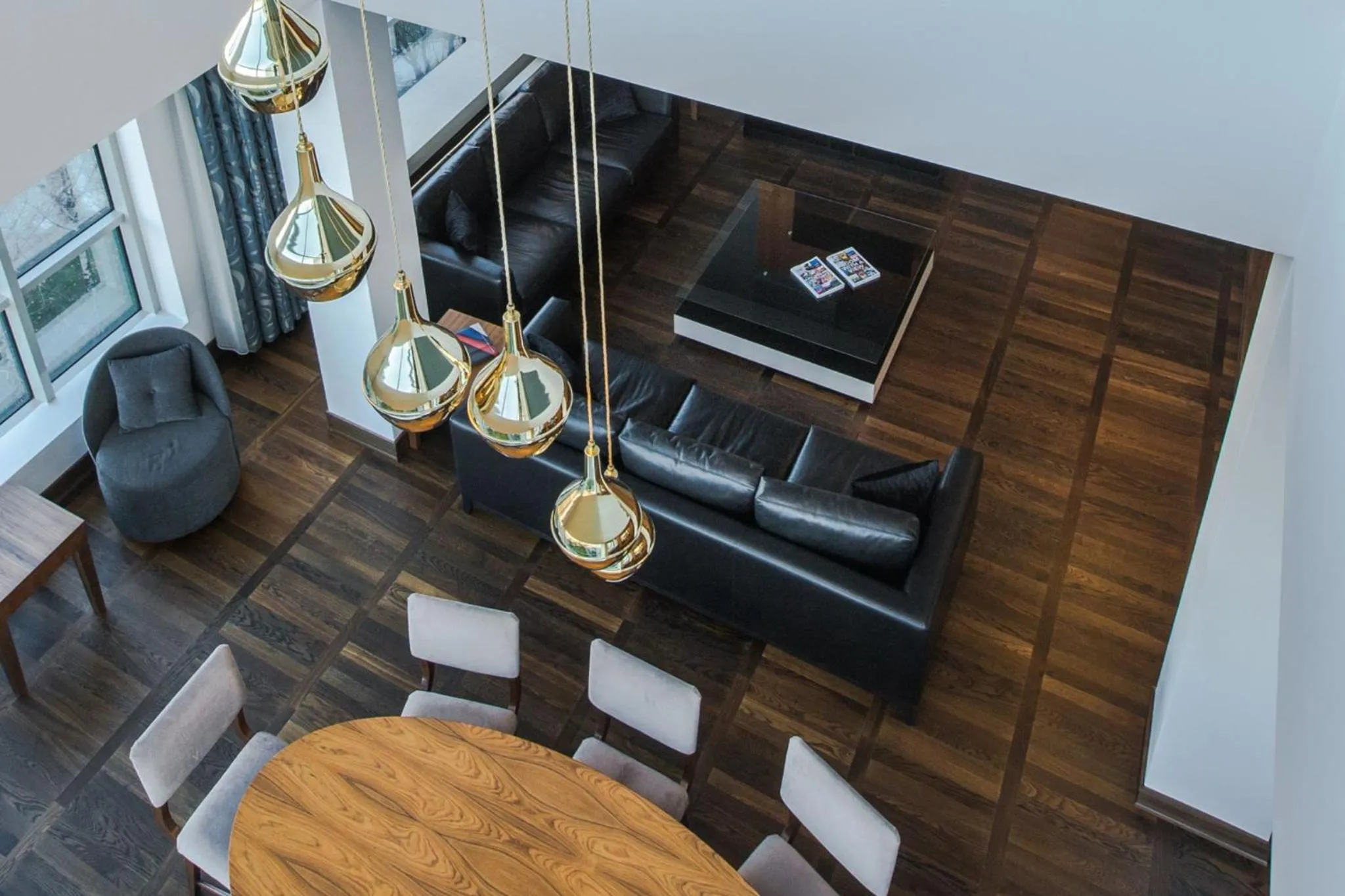 Living room in Metropol Palace, Belgrade