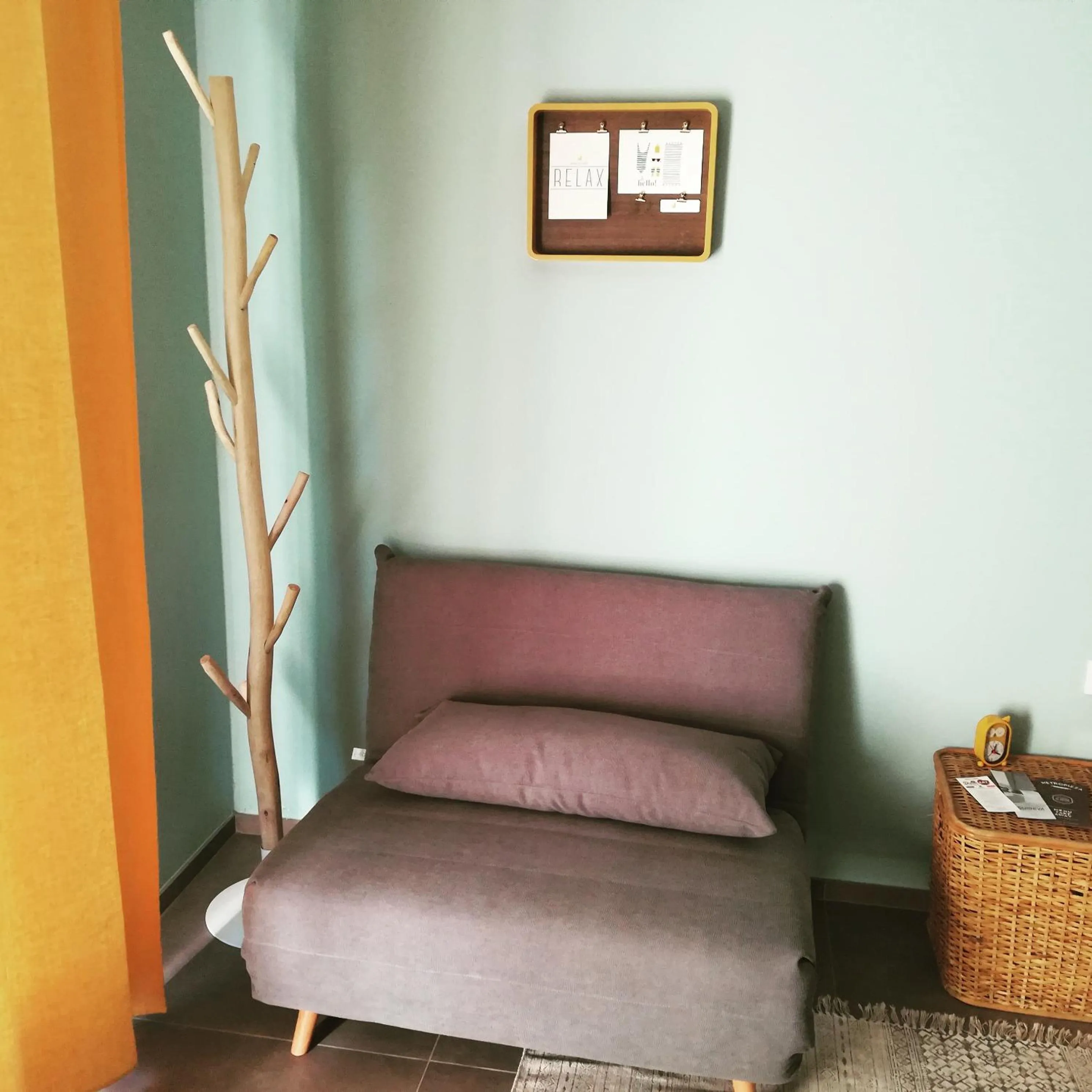 Bedroom in il gabbiano giallo