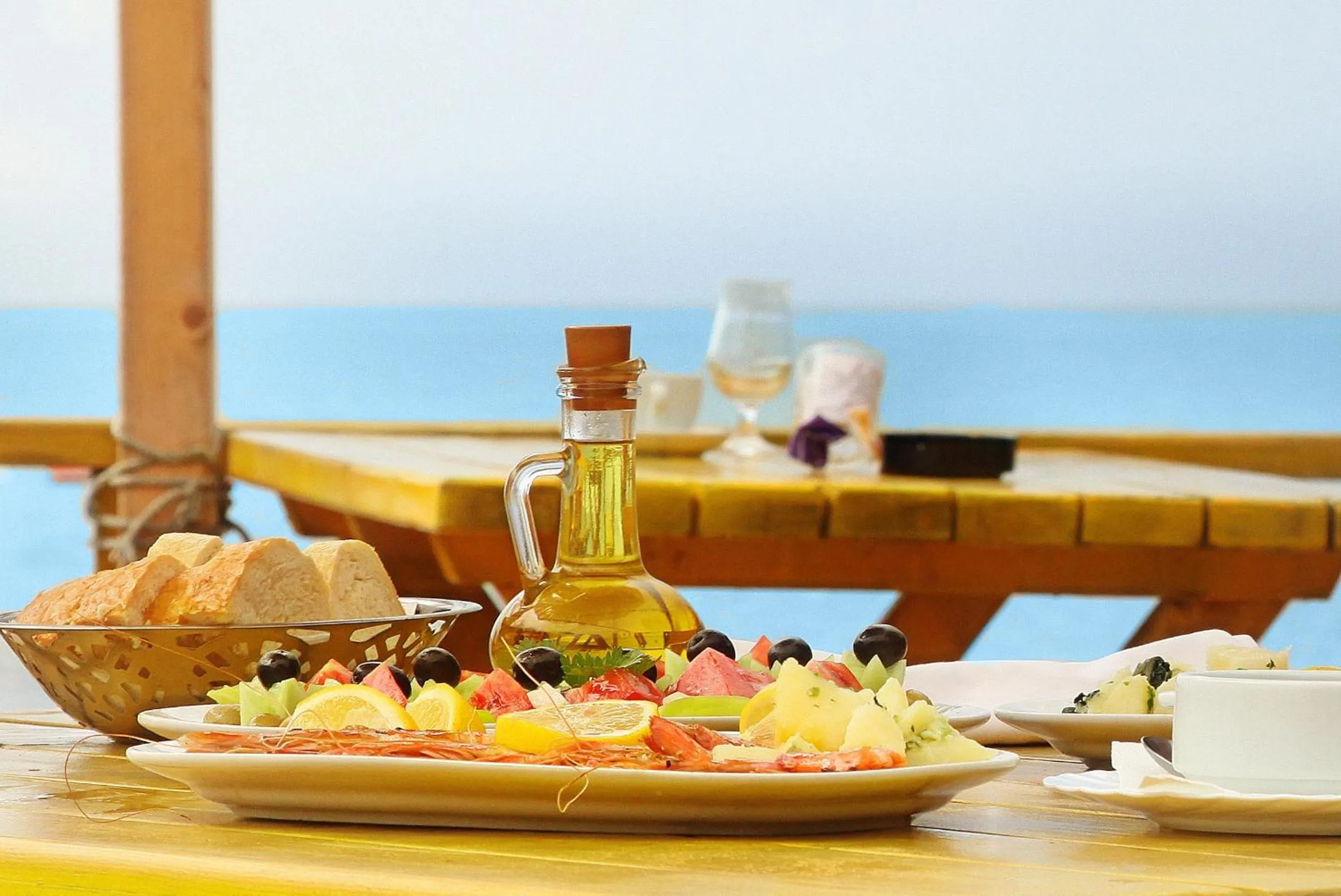 Food and drinks in FKK Ada Bojana