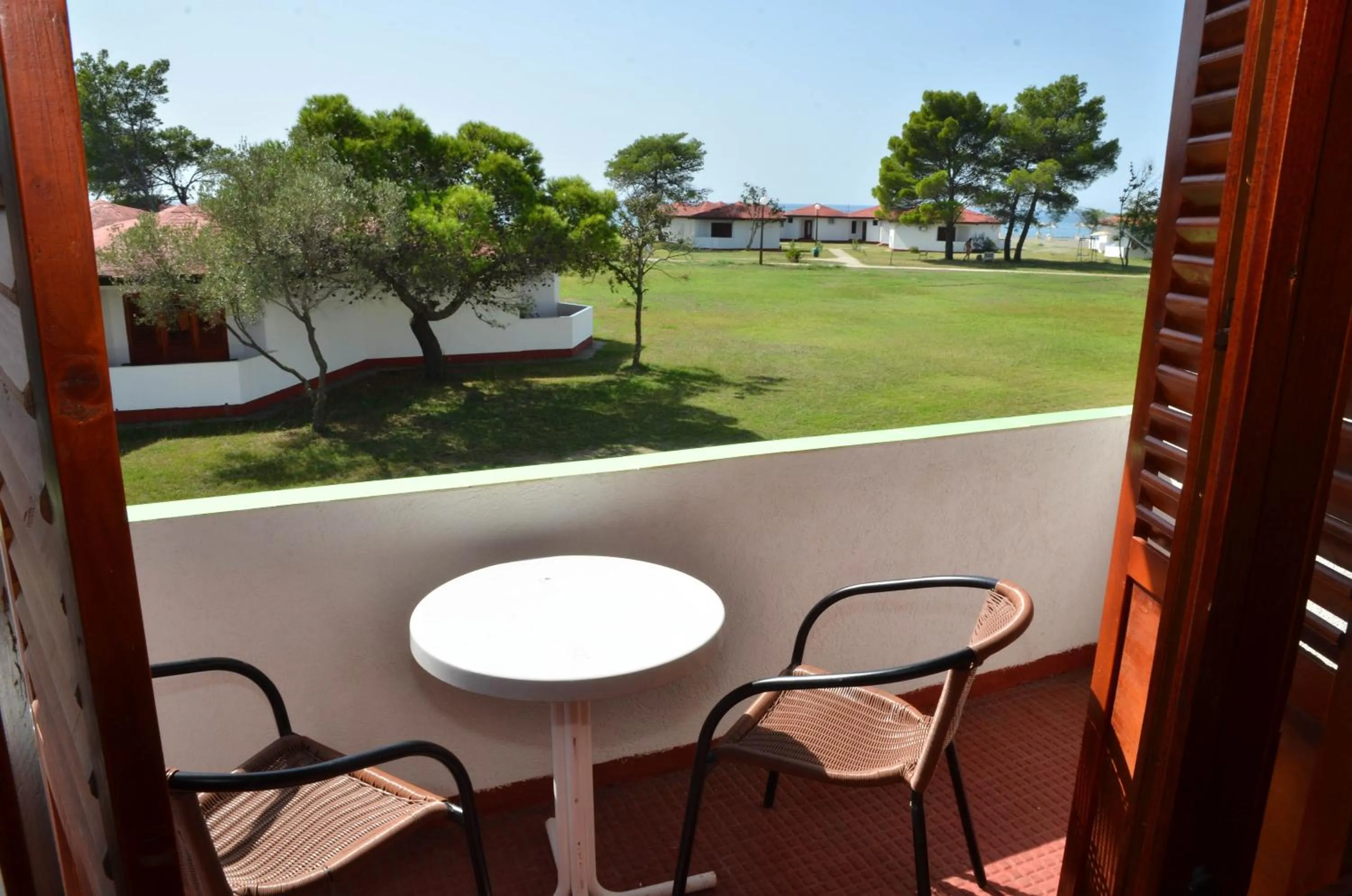 Balcony/Terrace in FKK Ada Bojana