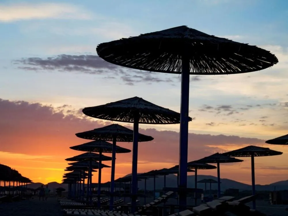 Beach in FKK Ada Bojana