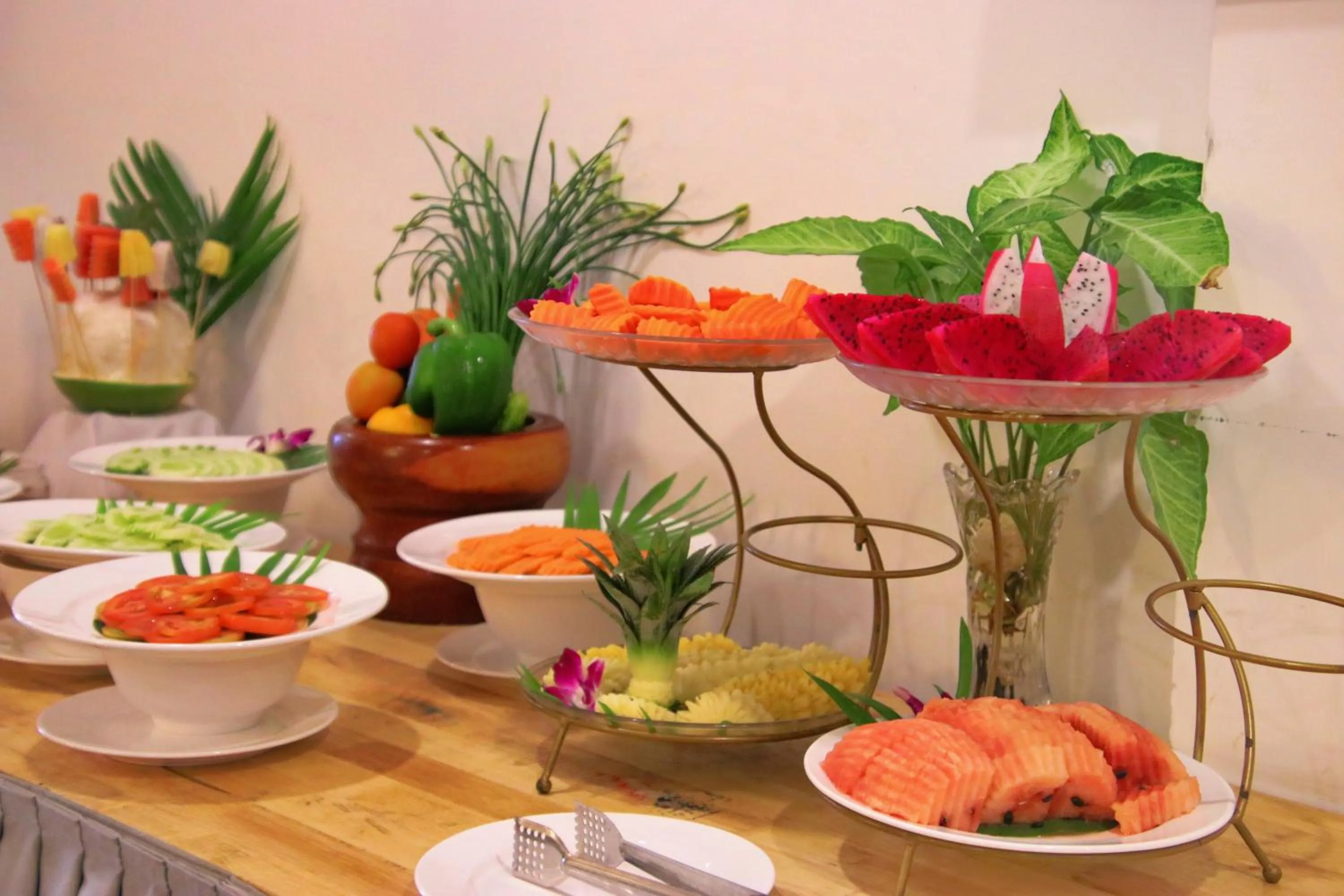 Buffet breakfast in Grand Elevation Hotel