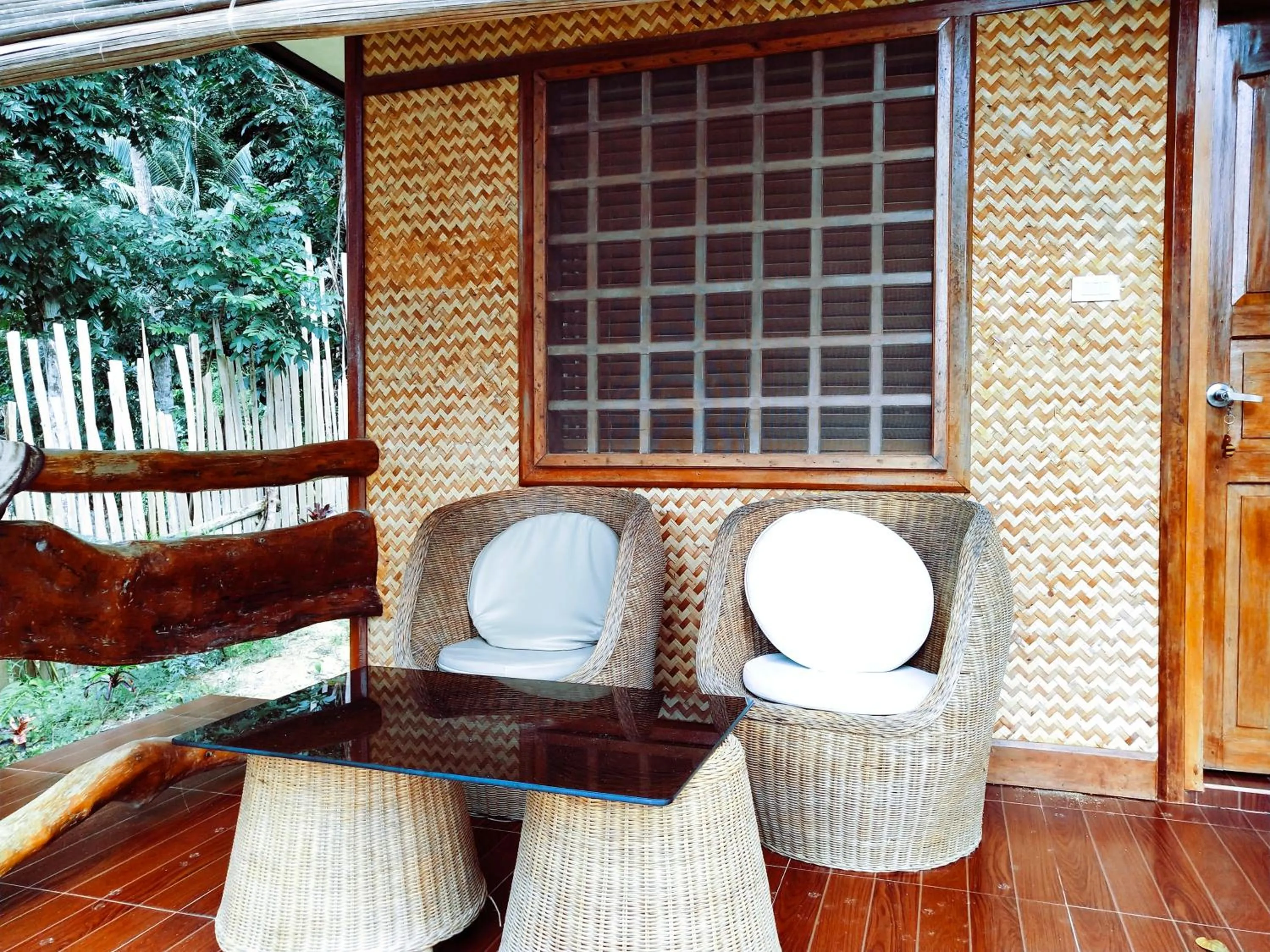 Living room in Victordelia Hilltop Hostel