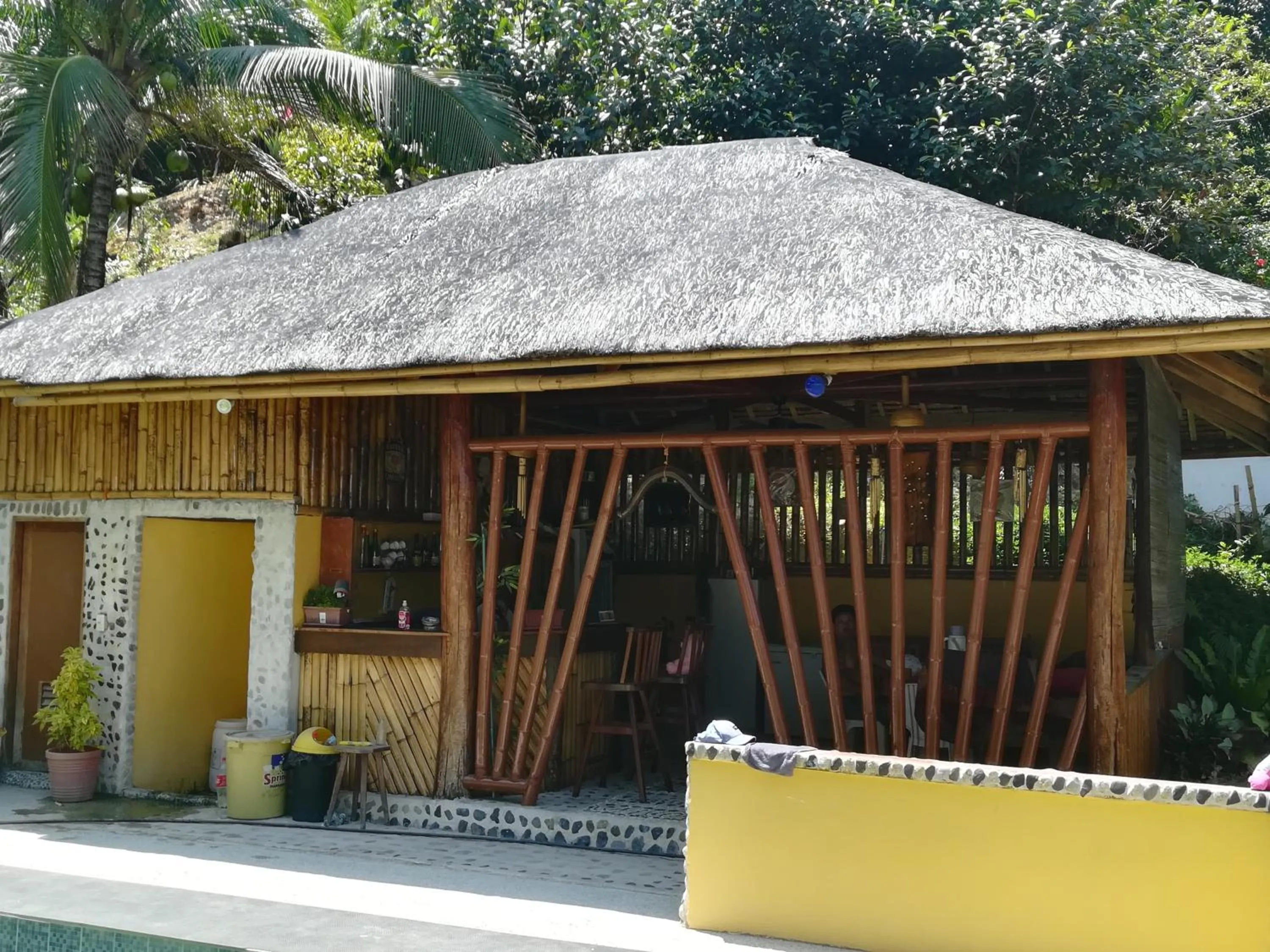 Facade/entrance in Victordelia Hilltop Hostel