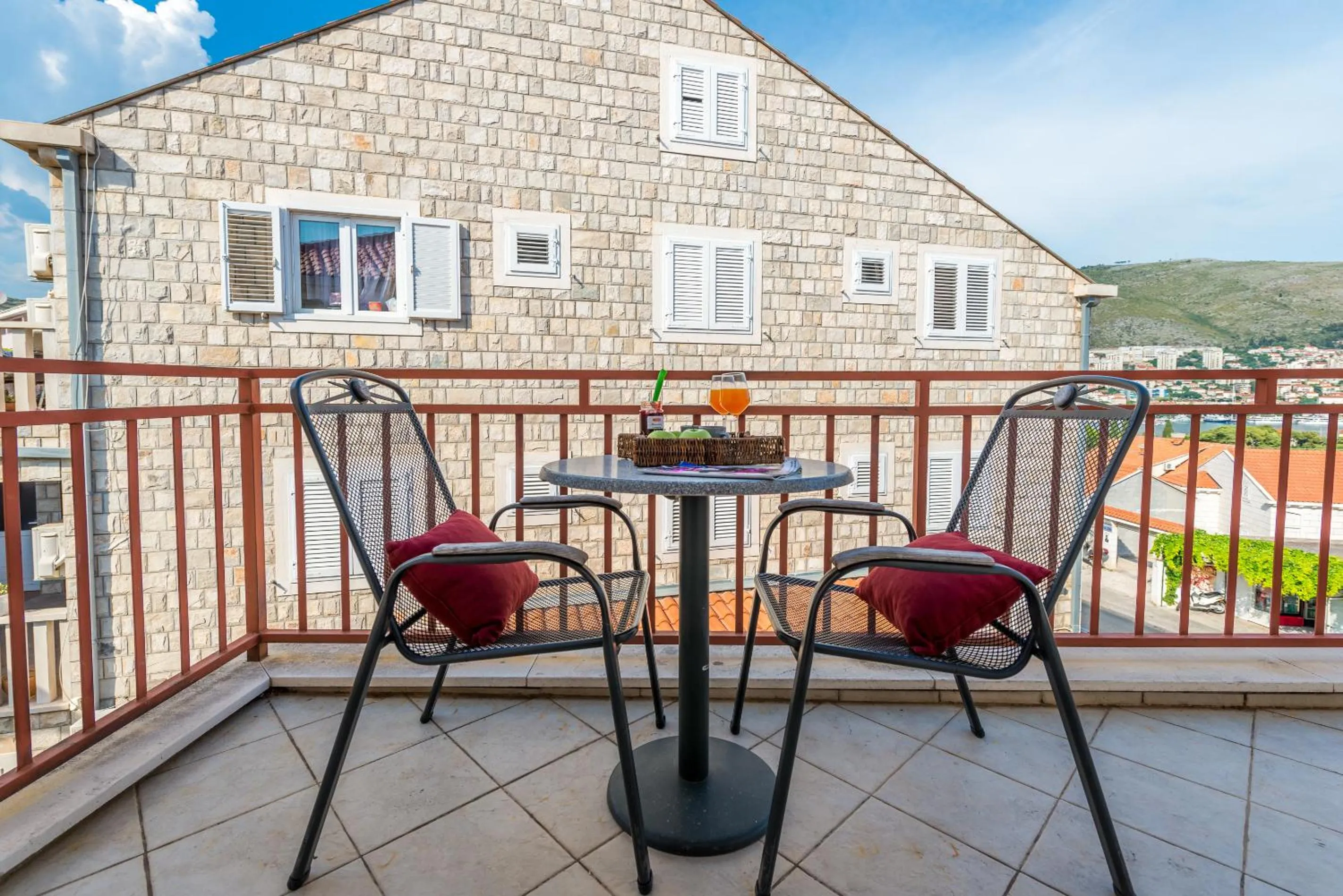 Balcony/Terrace in Apartments Dubrovnik Lapad