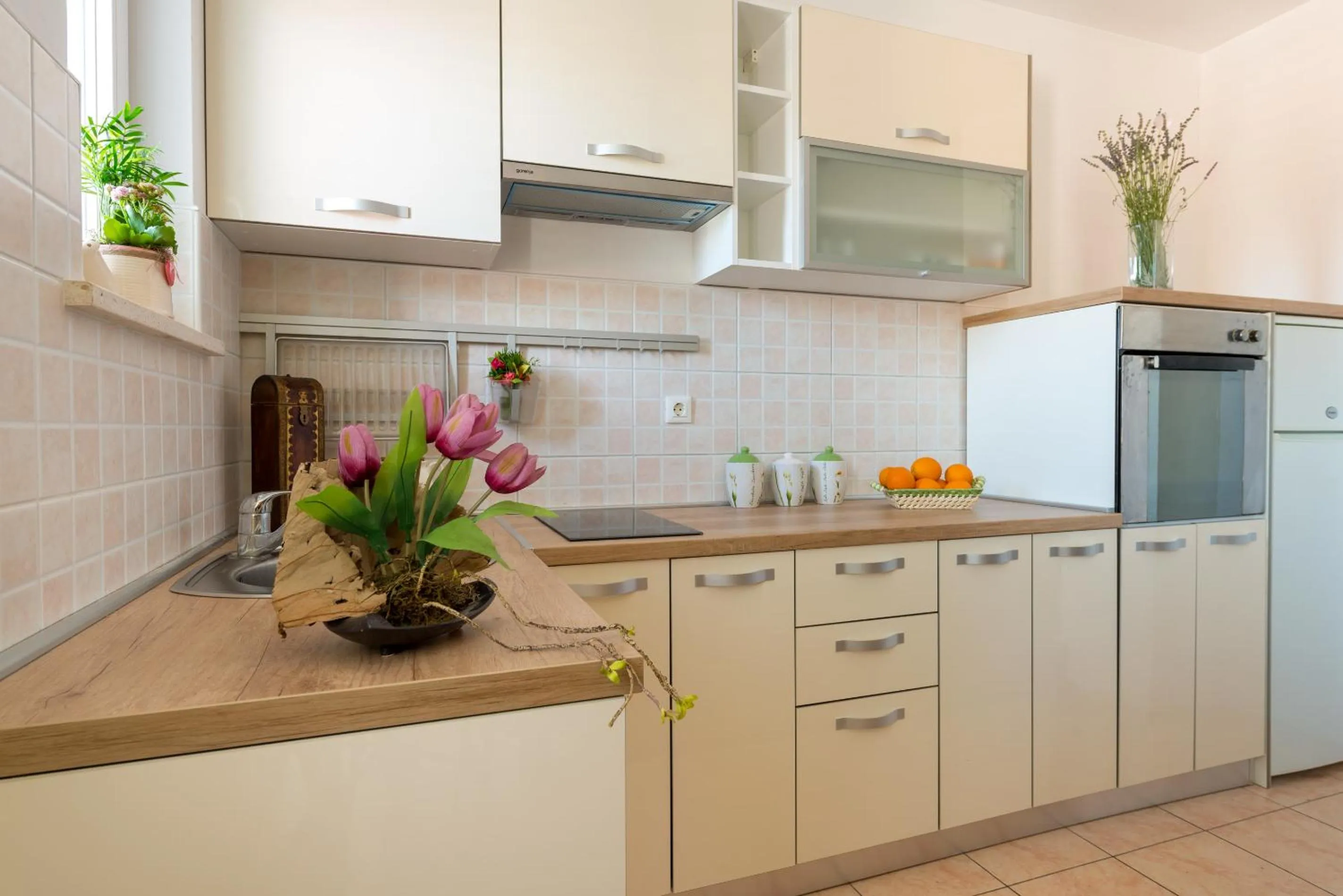 Kitchen or kitchenette in Apartments Dubrovnik Lapad