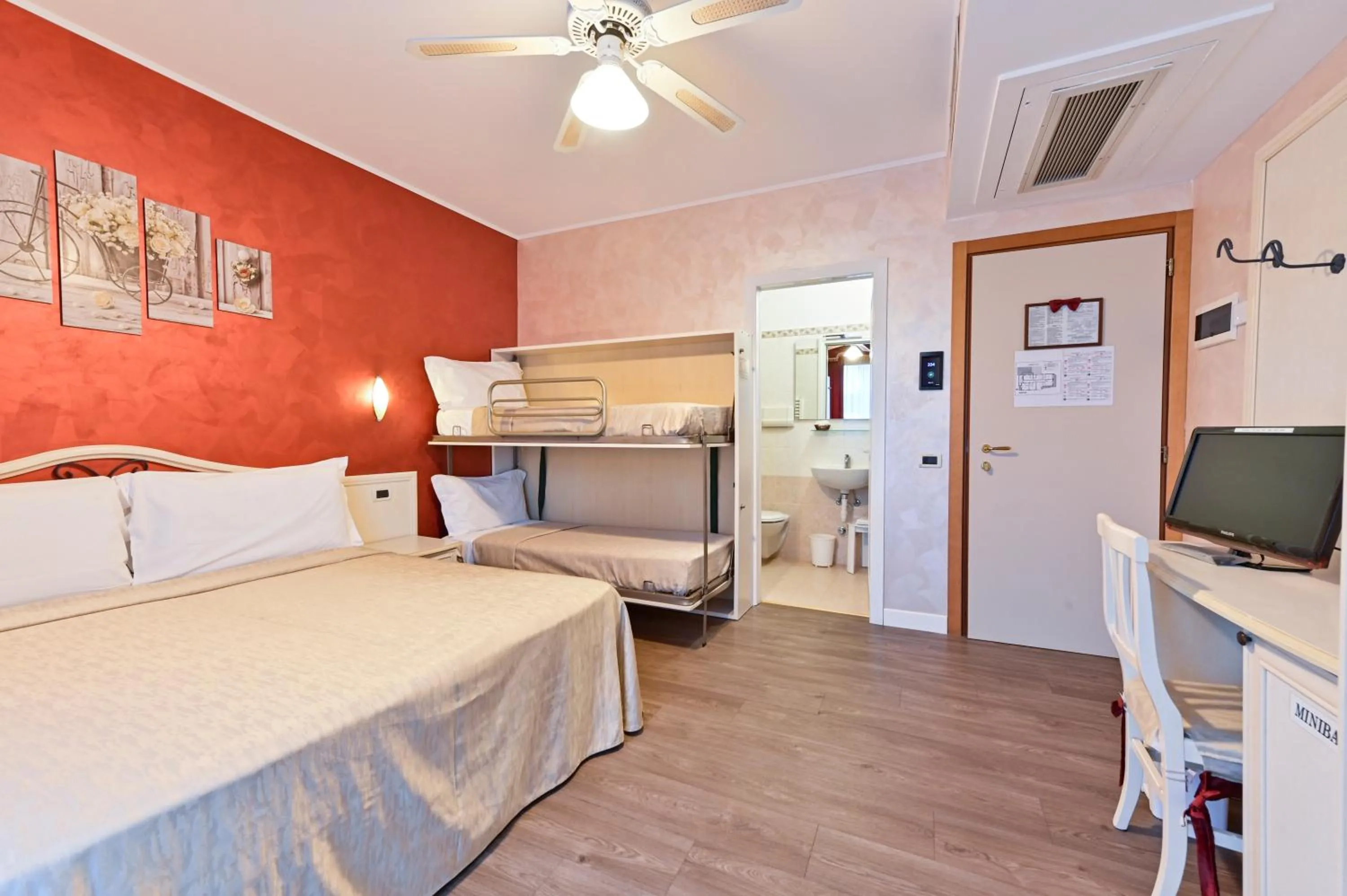 Bed in New Automatic Villa Daniela