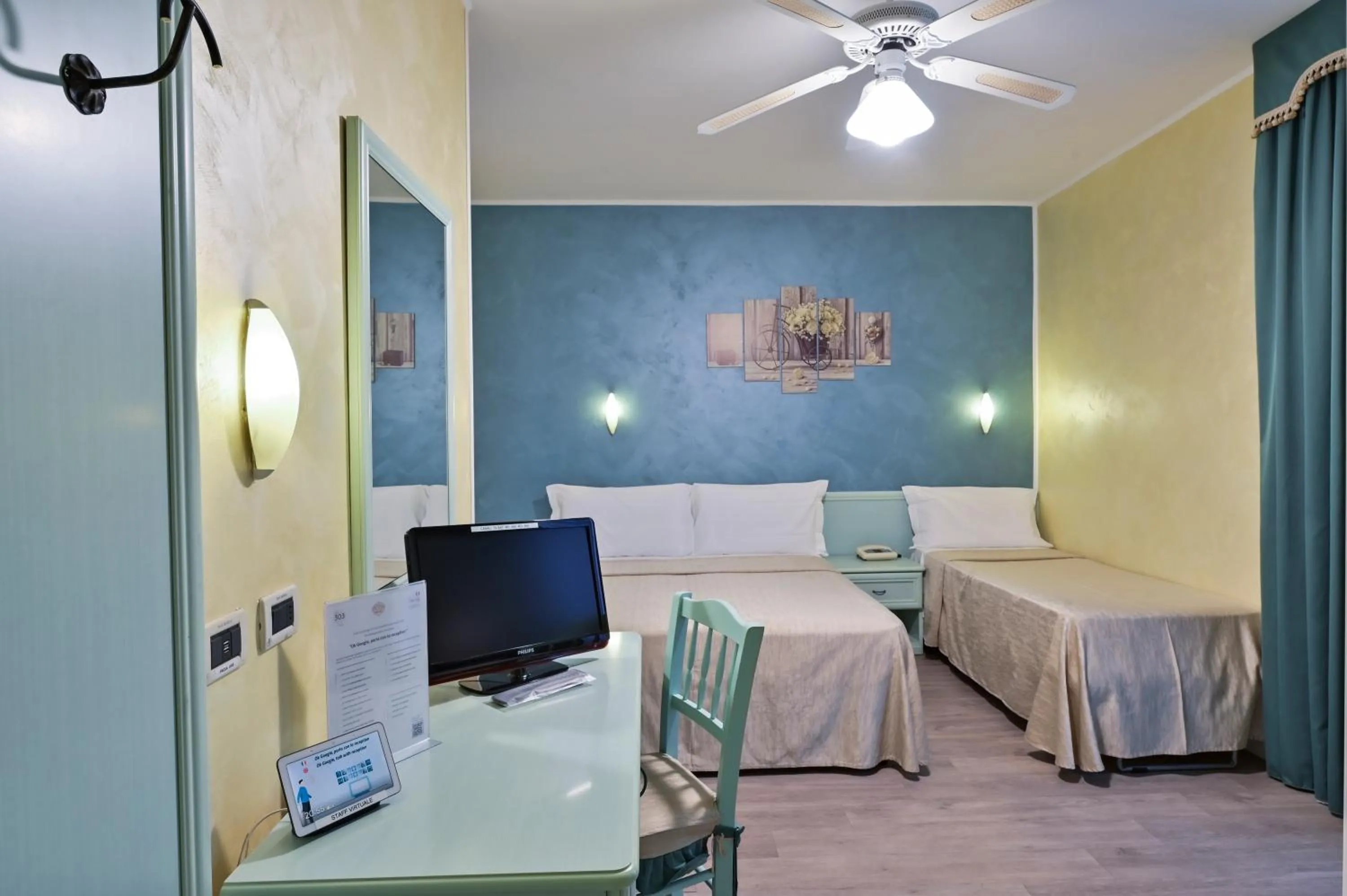 Bed in New Automatic Villa Daniela