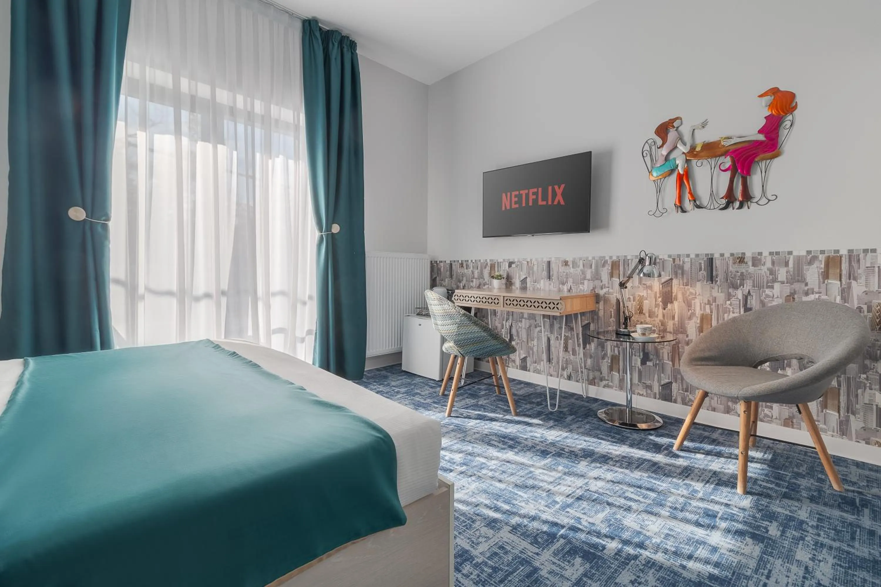 Bedroom, Bed in Aparthotel Aria Boutique