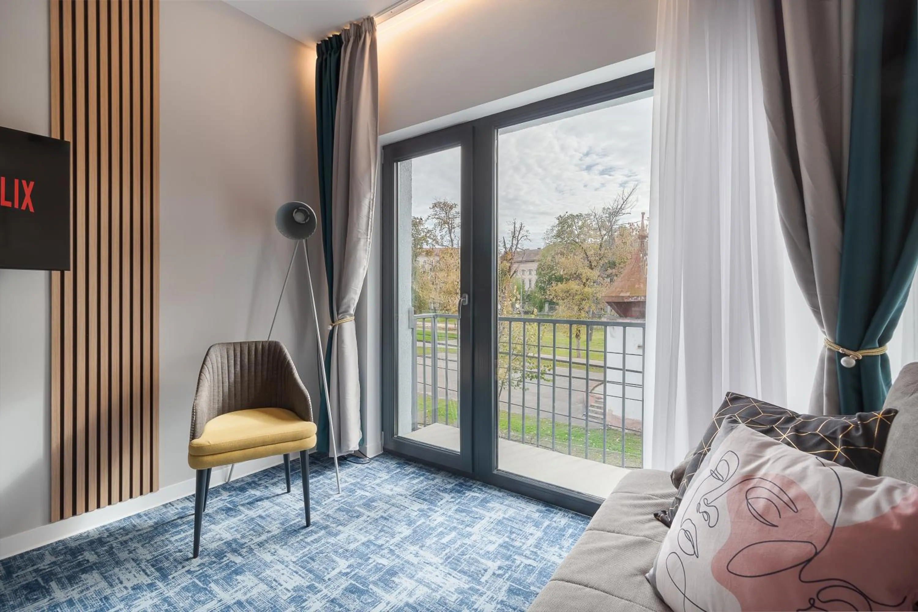 View (from property/room), Bed in Aparthotel Aria Boutique