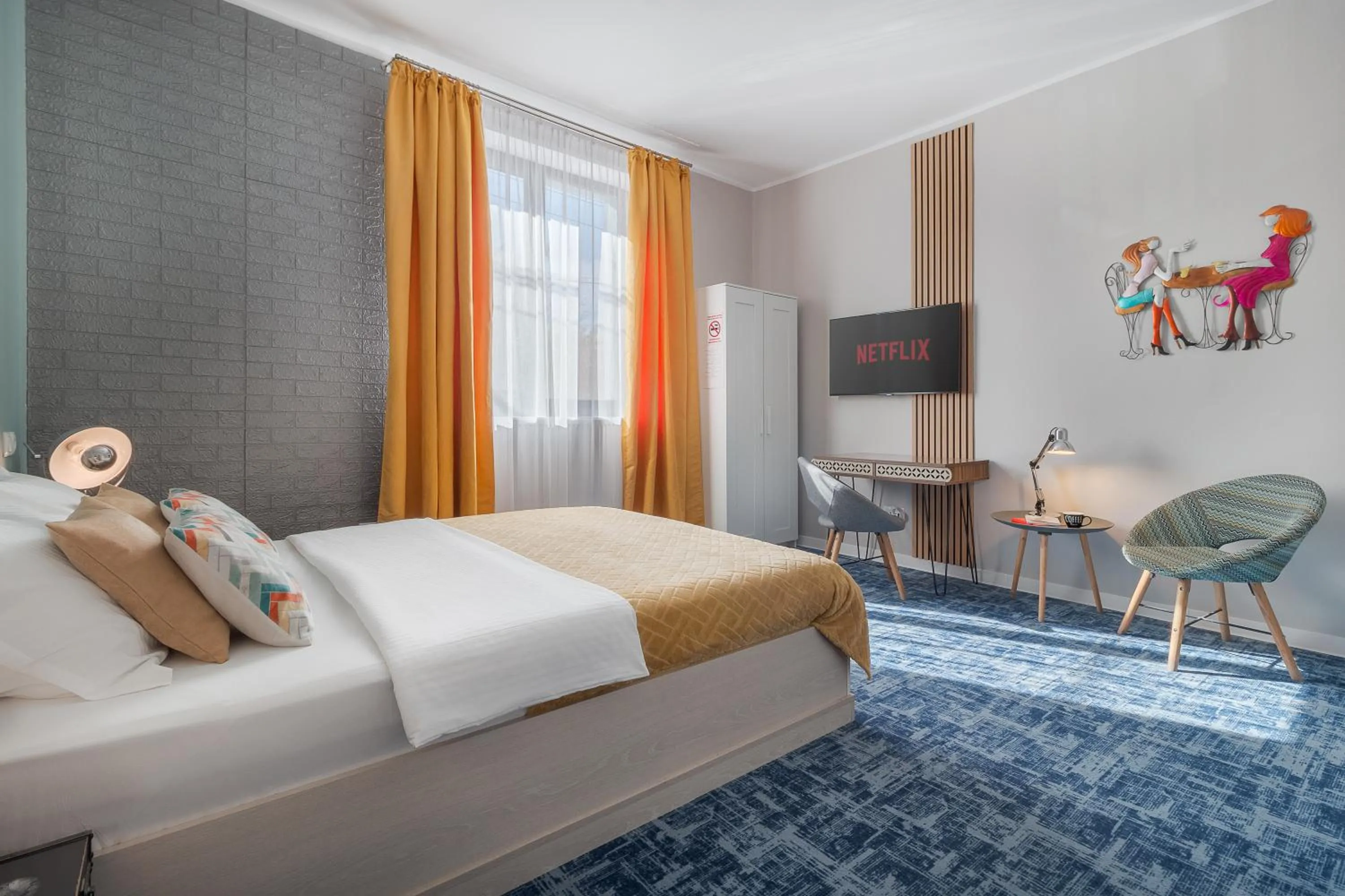 Bed in Aparthotel Aria Boutique