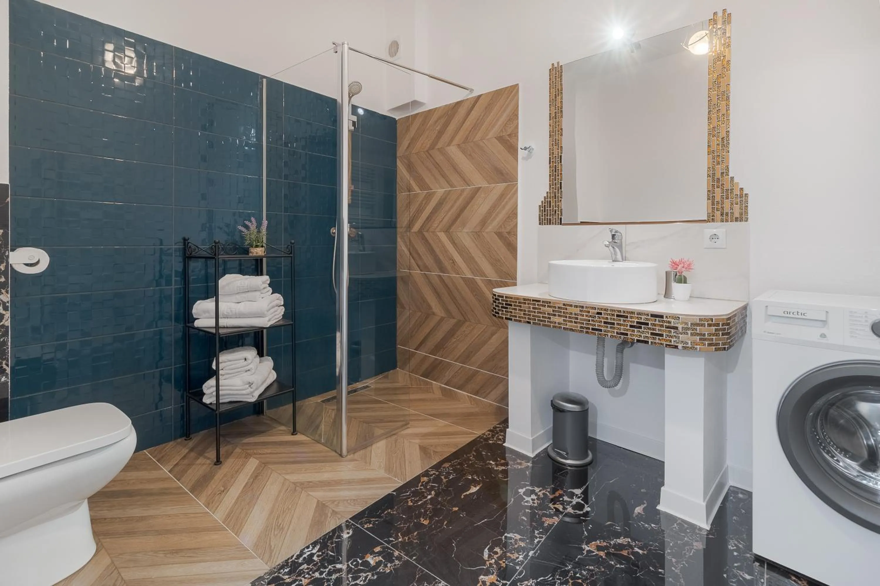 Shower in Aparthotel Aria Boutique