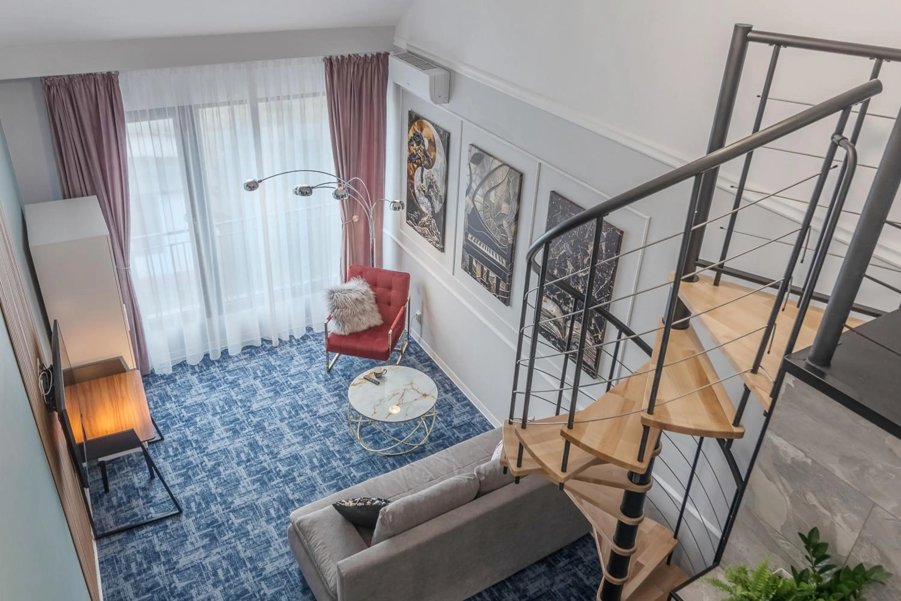 Living room in Aparthotel Aria Boutique