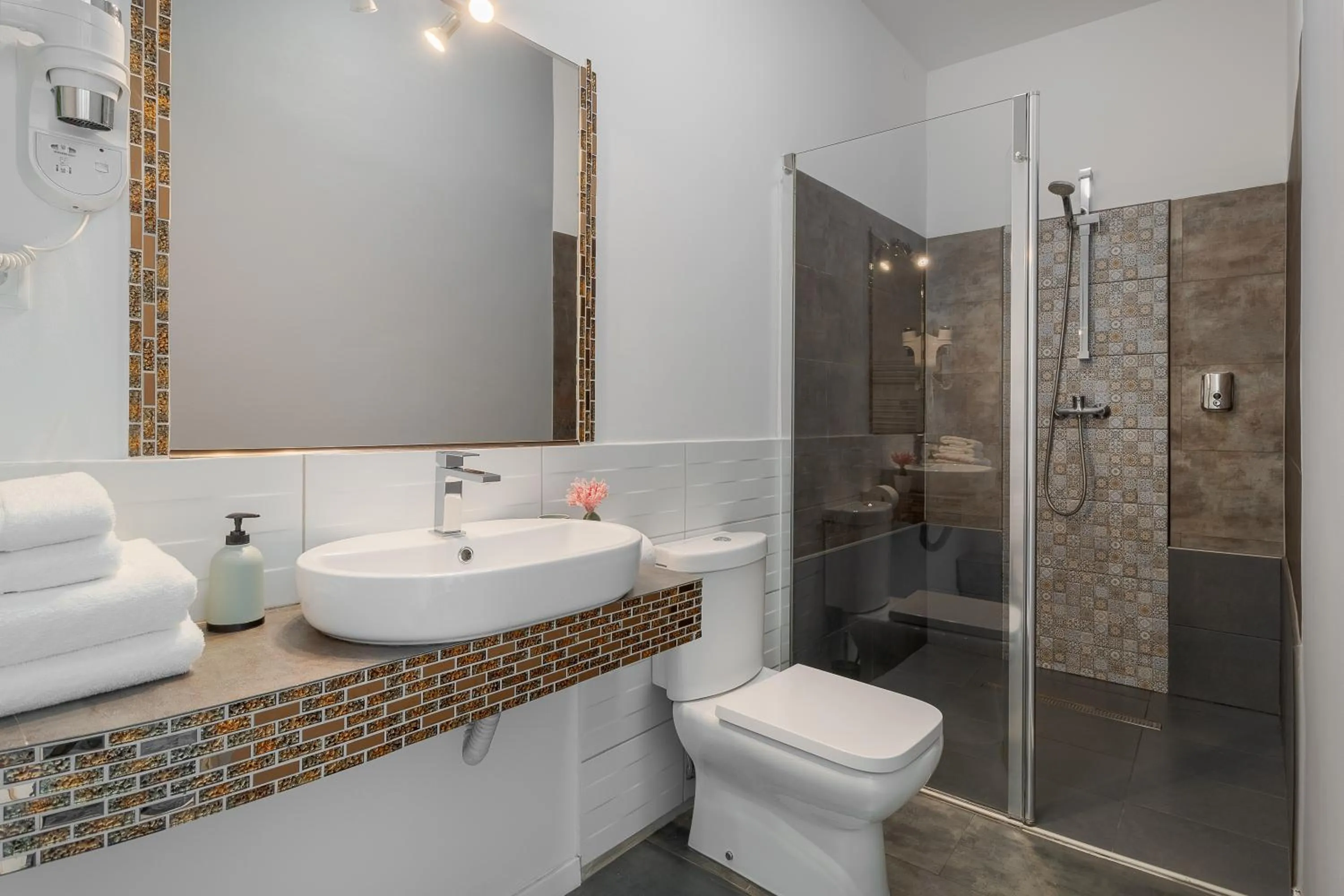 Shower in Aparthotel Aria Boutique