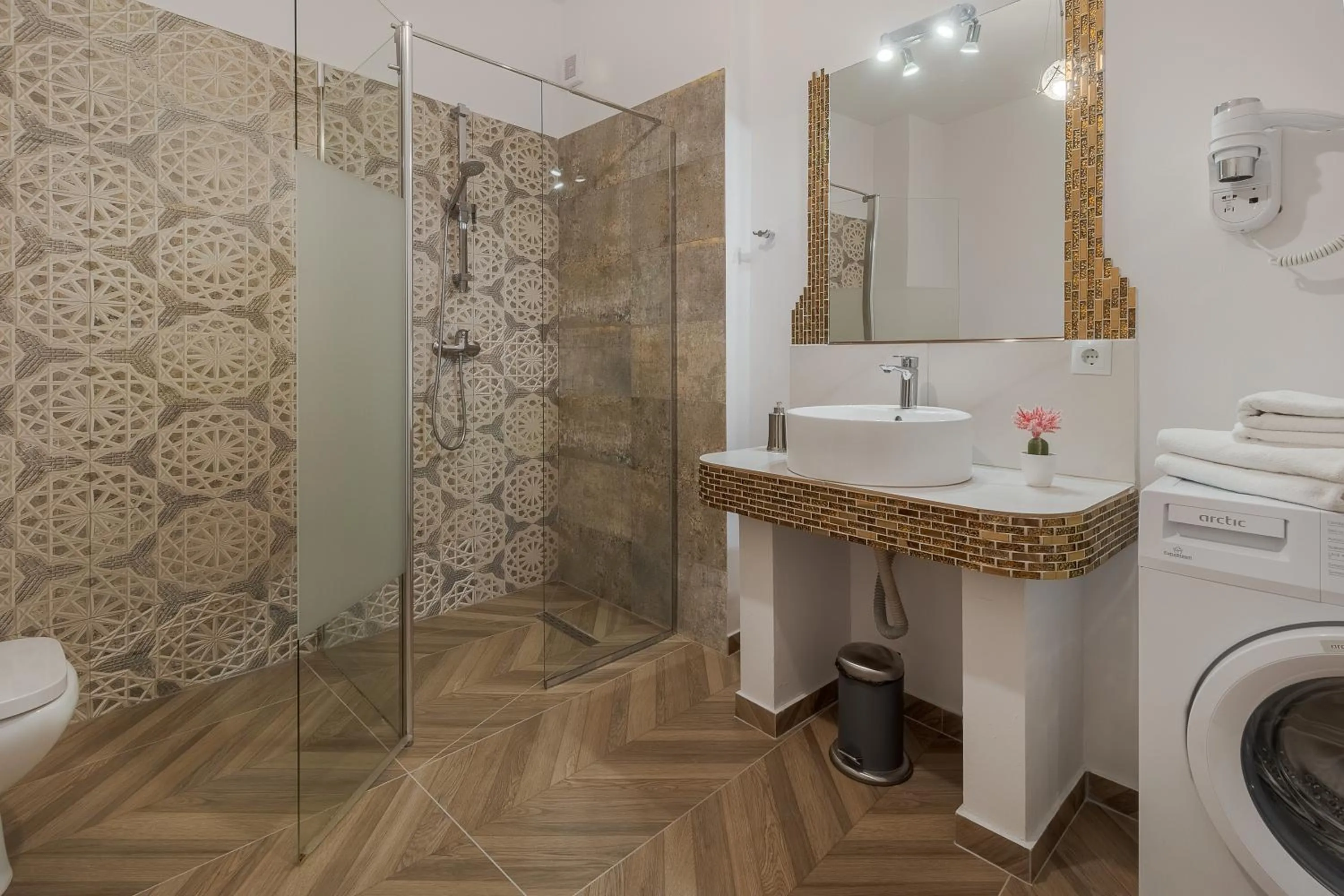 Shower in Aparthotel Aria Boutique